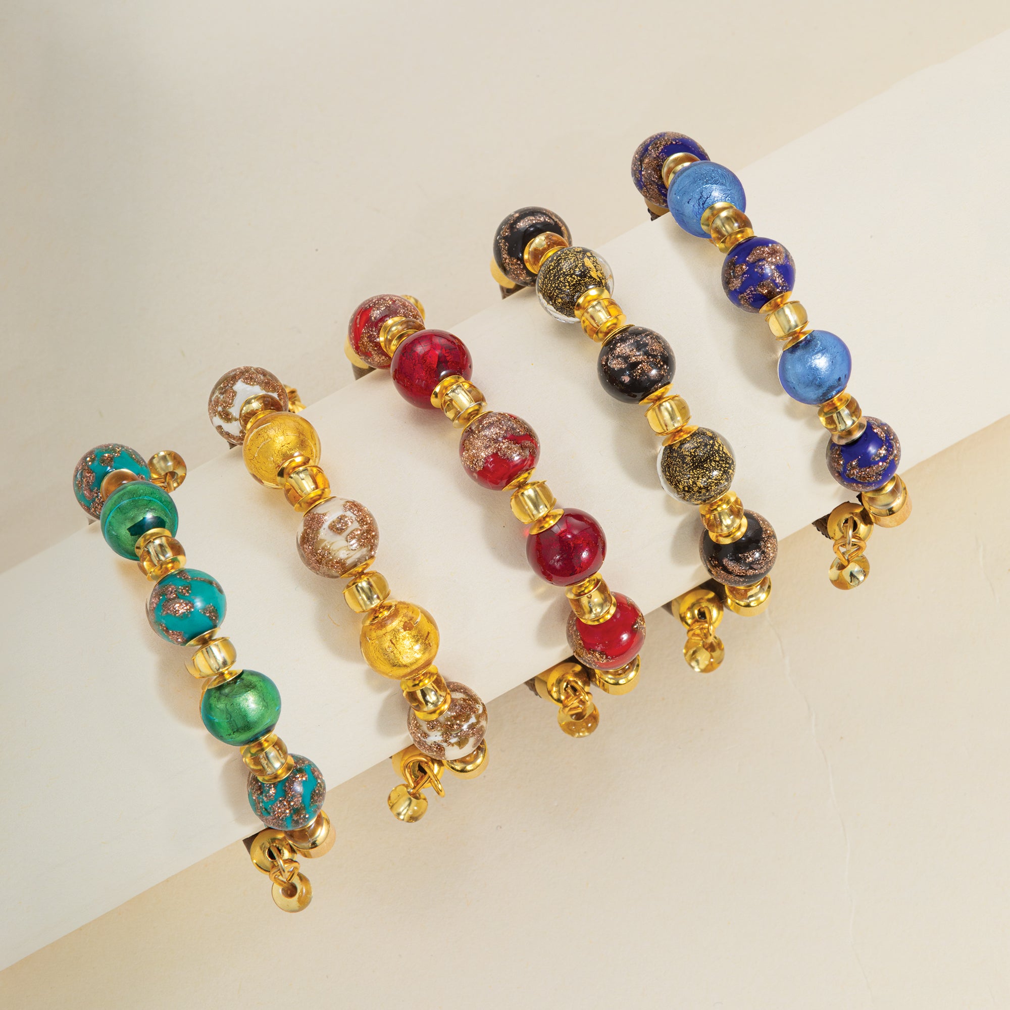 Murano Glass Cielo Notturno Cobalt Bracelet