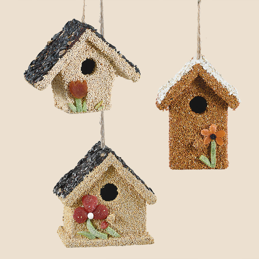 Edible Birdhouse Trio (Preorder)