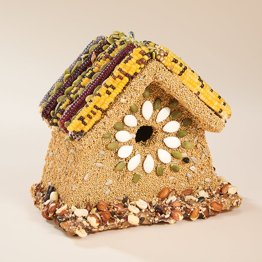 Rustic Edible Birdhouse