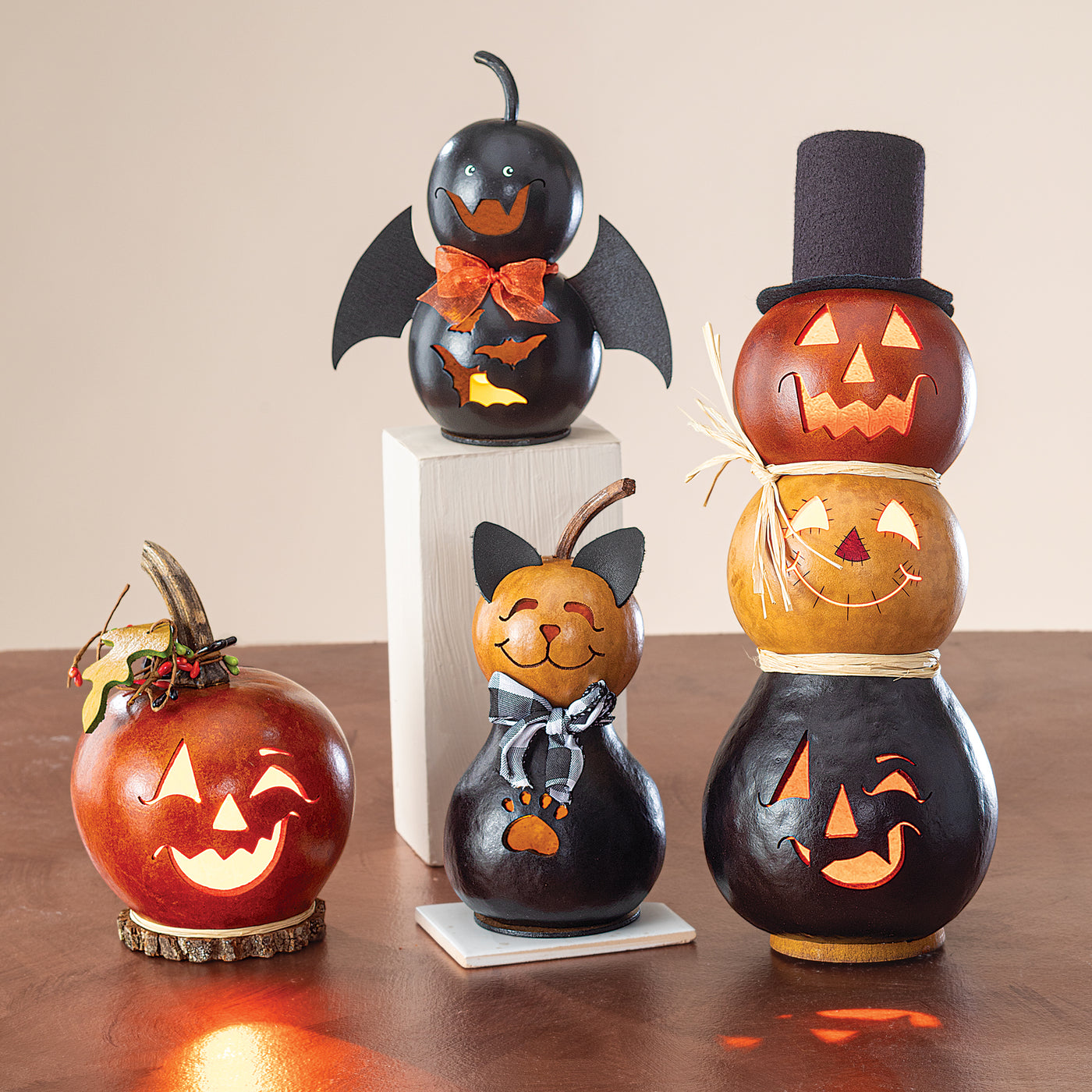 Winking Walt Halloween Gourd (Preorder)
