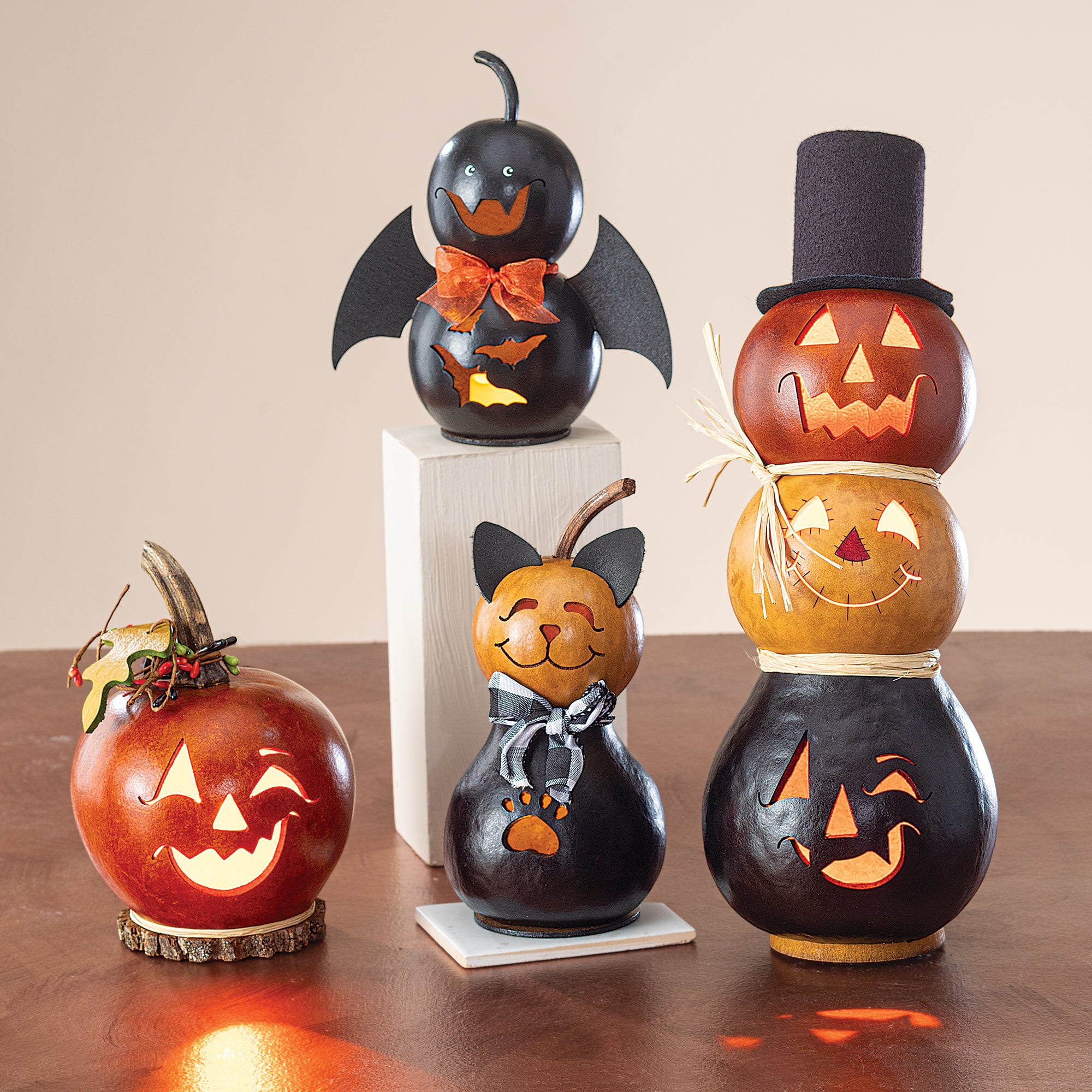 Winking Walt Halloween Gourd (Preorder)
