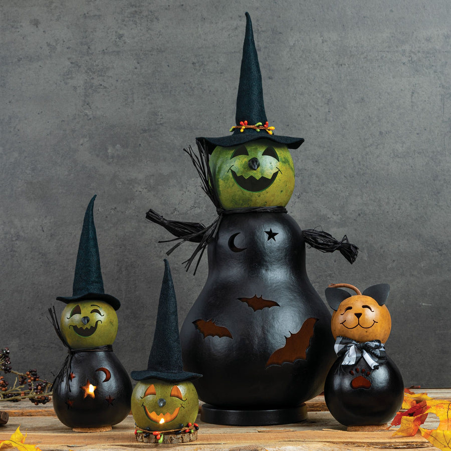 Freda The Mini Witch Halloween Gourd