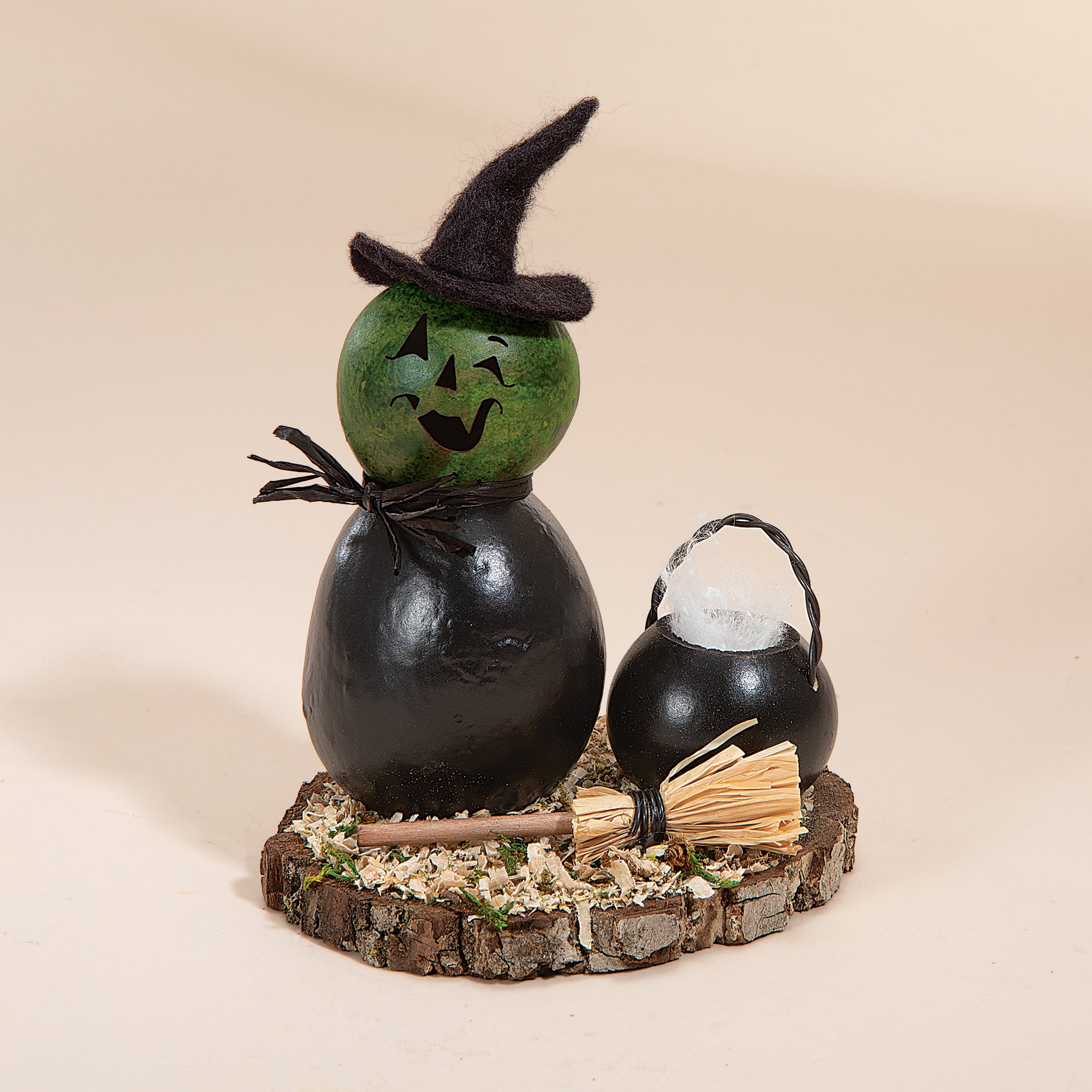 Cooking Up Trouble Decorative Gourd Vignette (Preorder)