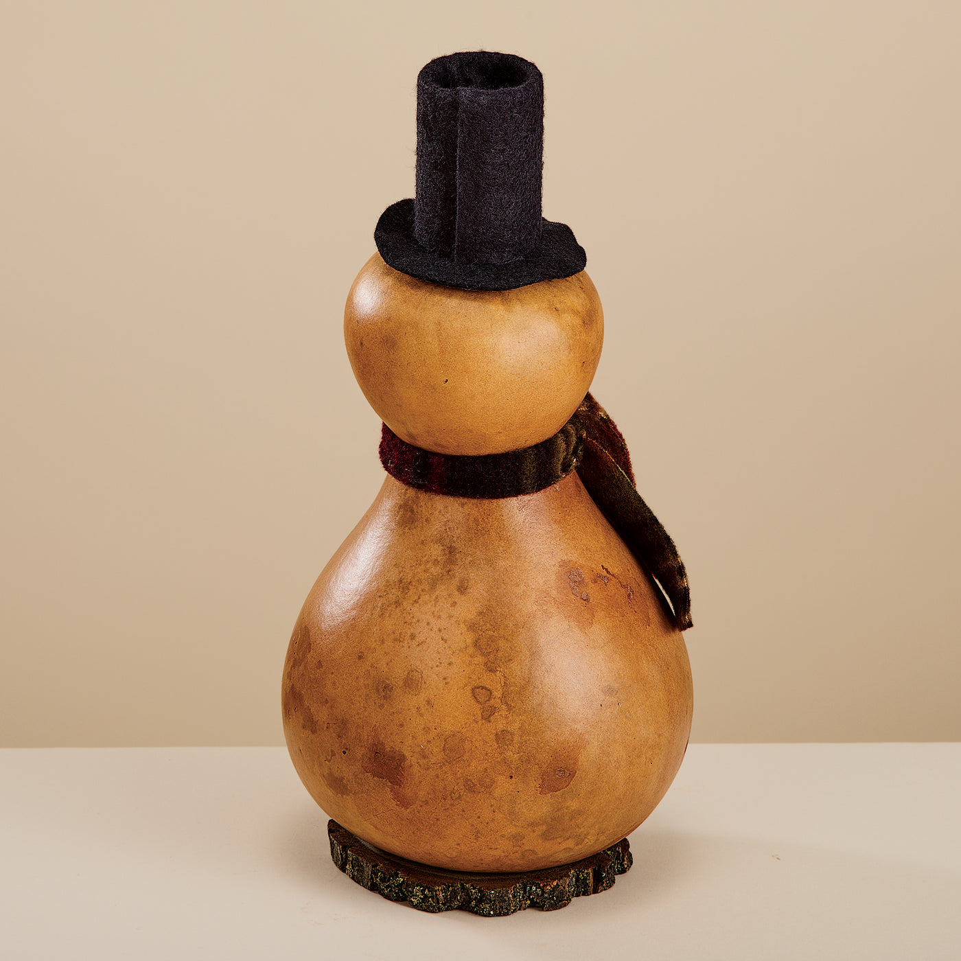 Flurry The Snowman Luminary Gourd