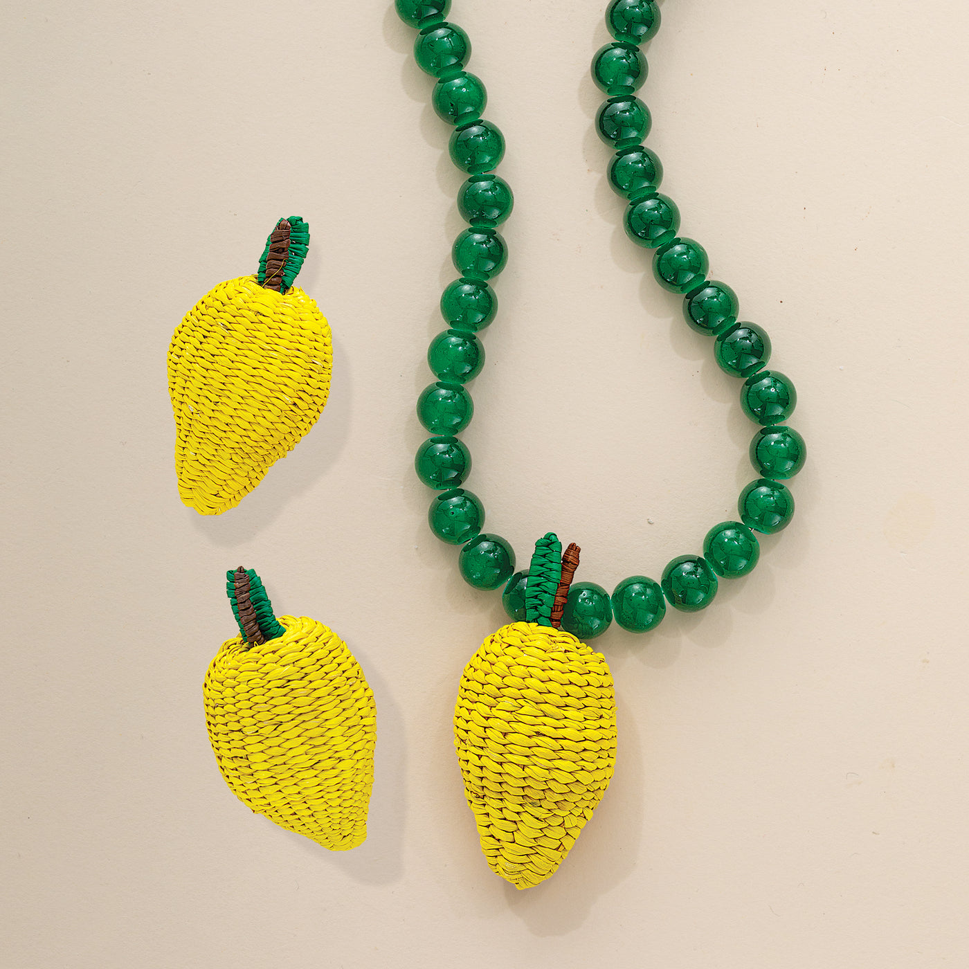 Lovely Lemon Clip-On Earrings
