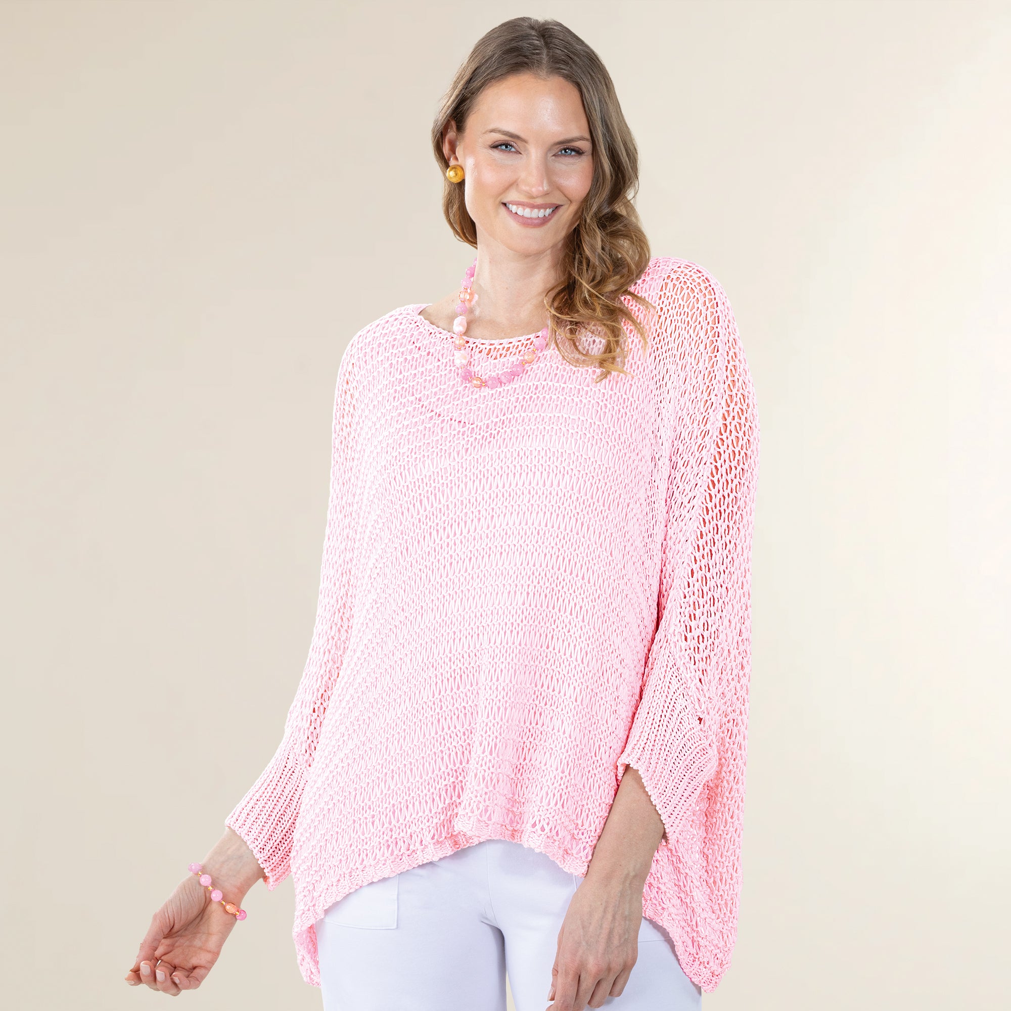 Peony Pink Sweater