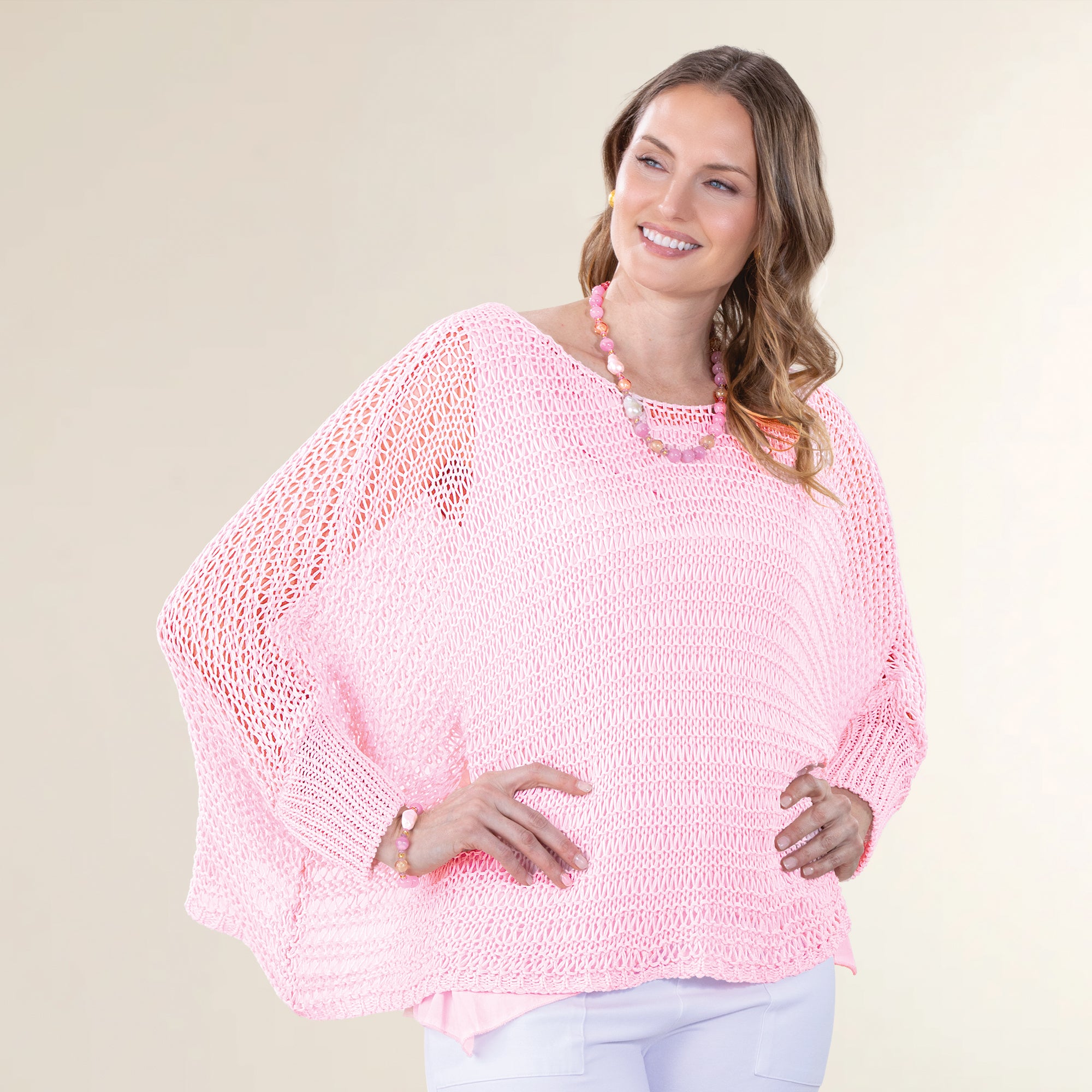 Peony Pink Sweater