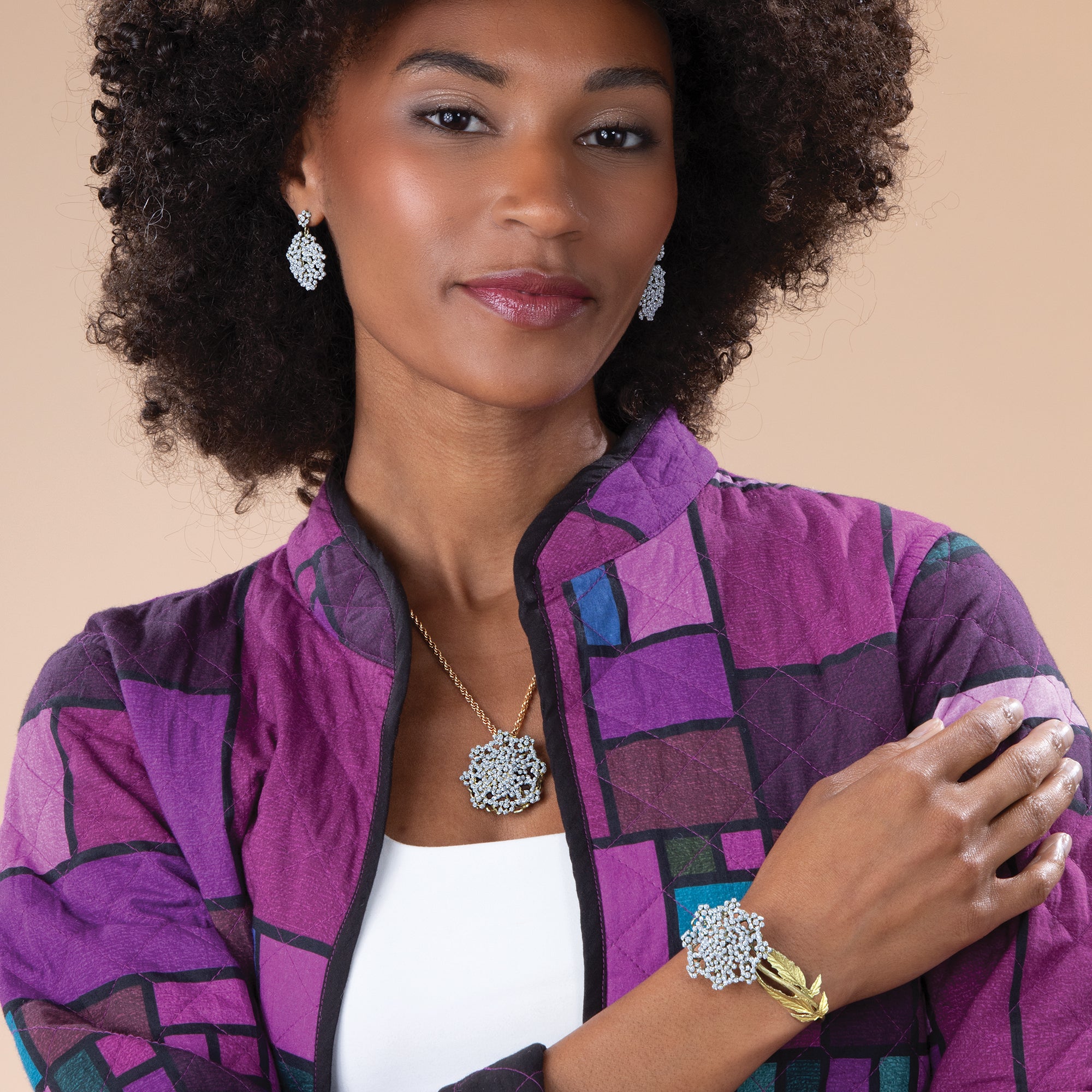 Royal Queen Anne's Lace Cuff (Preorder)
