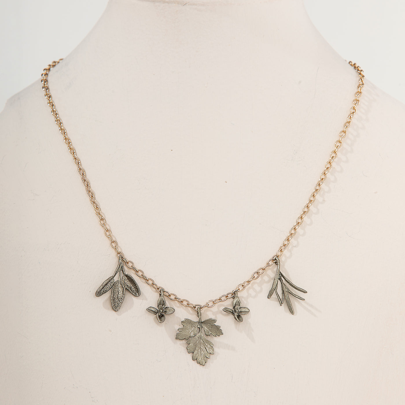 Touches Of Spice Herb Charm Necklace (Preorder)