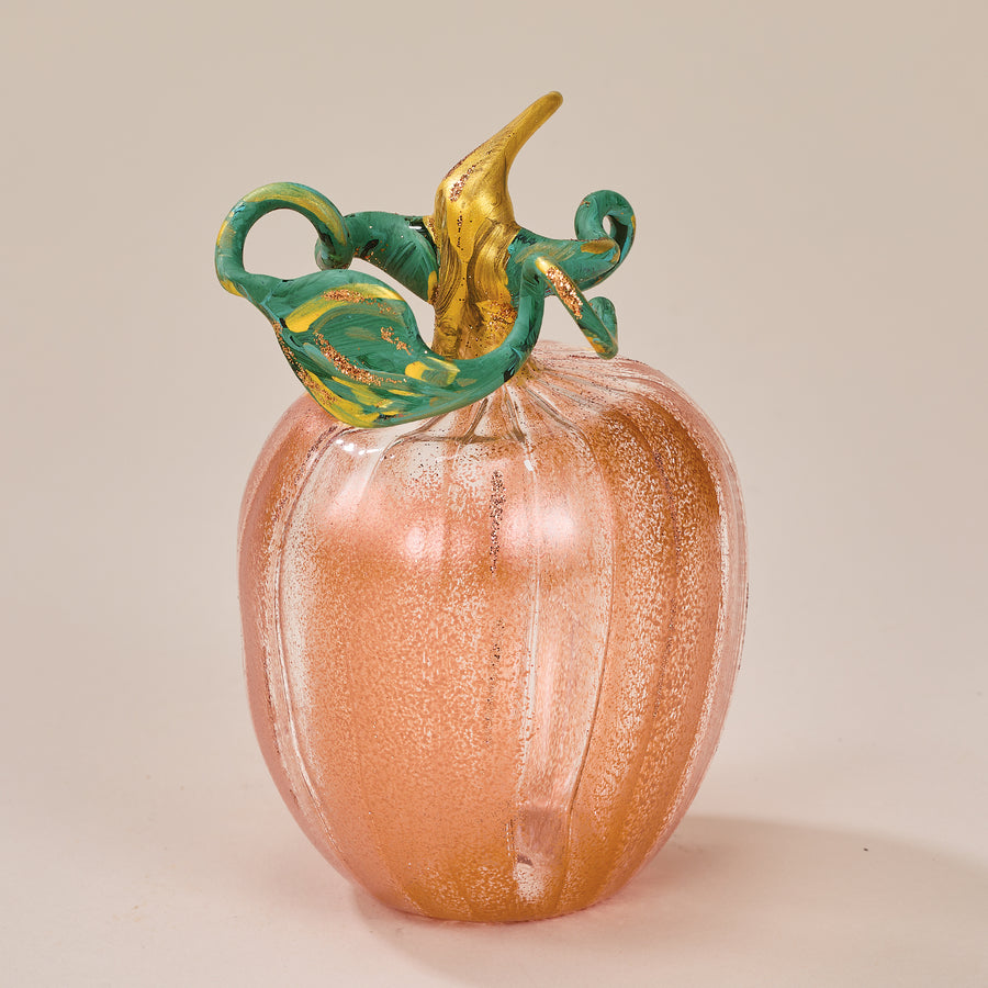 Orange Glass Lago Di Como Pumpkin