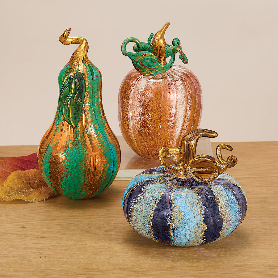 Orange Glass Lago Di Como Pumpkin