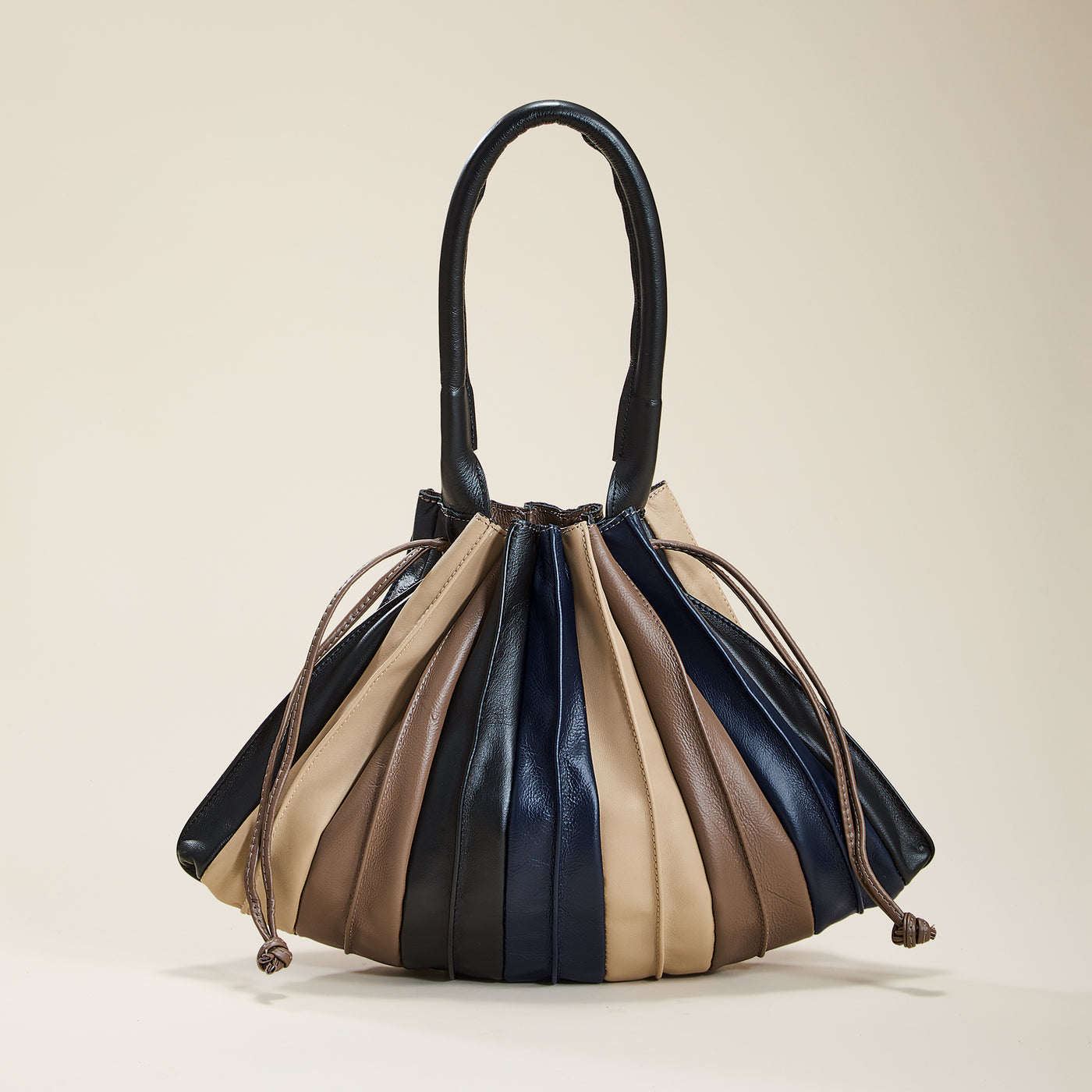 Corno Grande Chic Neutrals Italian Leather Handbag