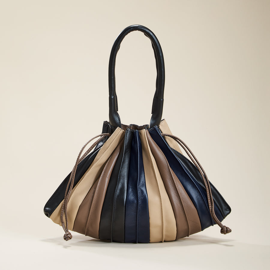 Corno Grande Chic Neutrals Italian Leather Handbag