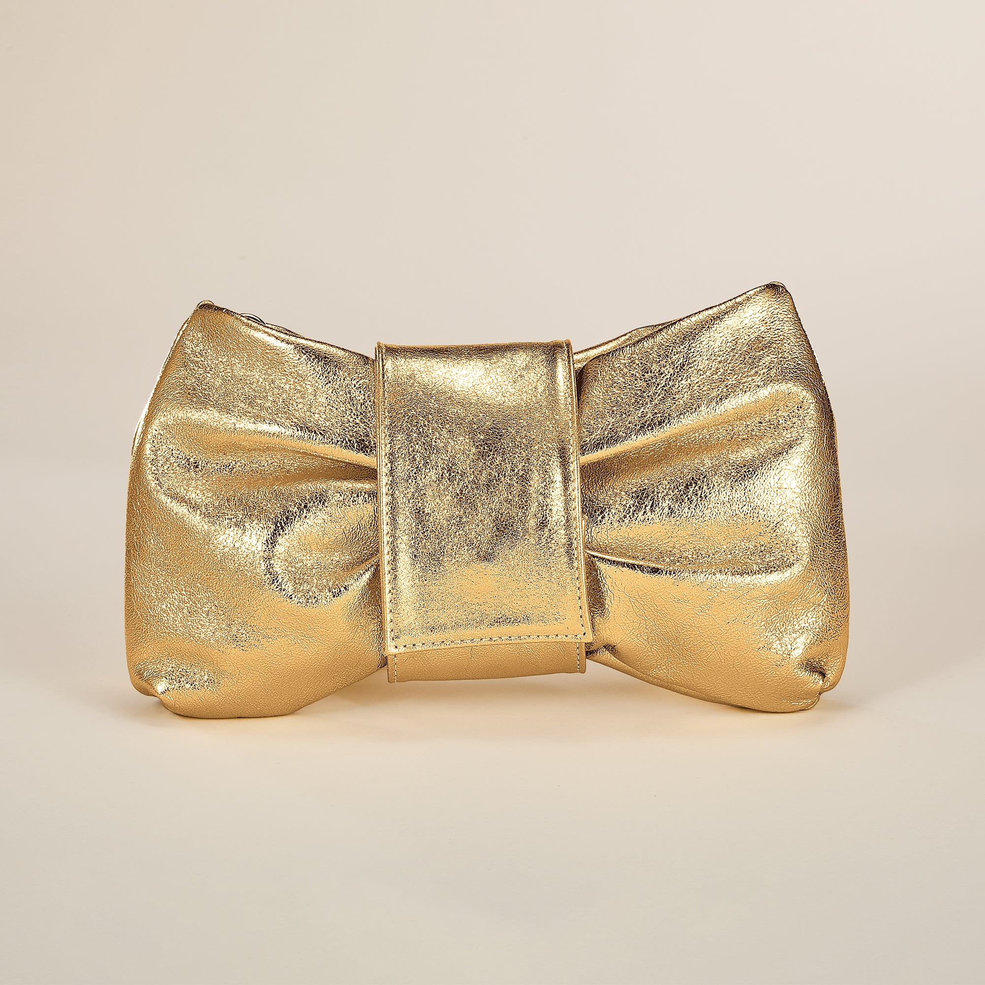 Alberobello Gold Italian Leather Crossbody