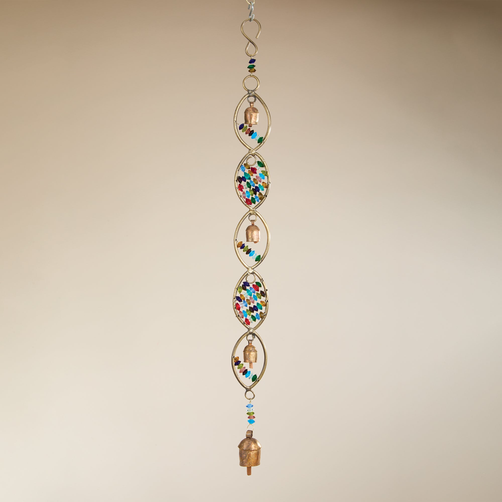 Twirls & Tones Beaded Wind Chime
