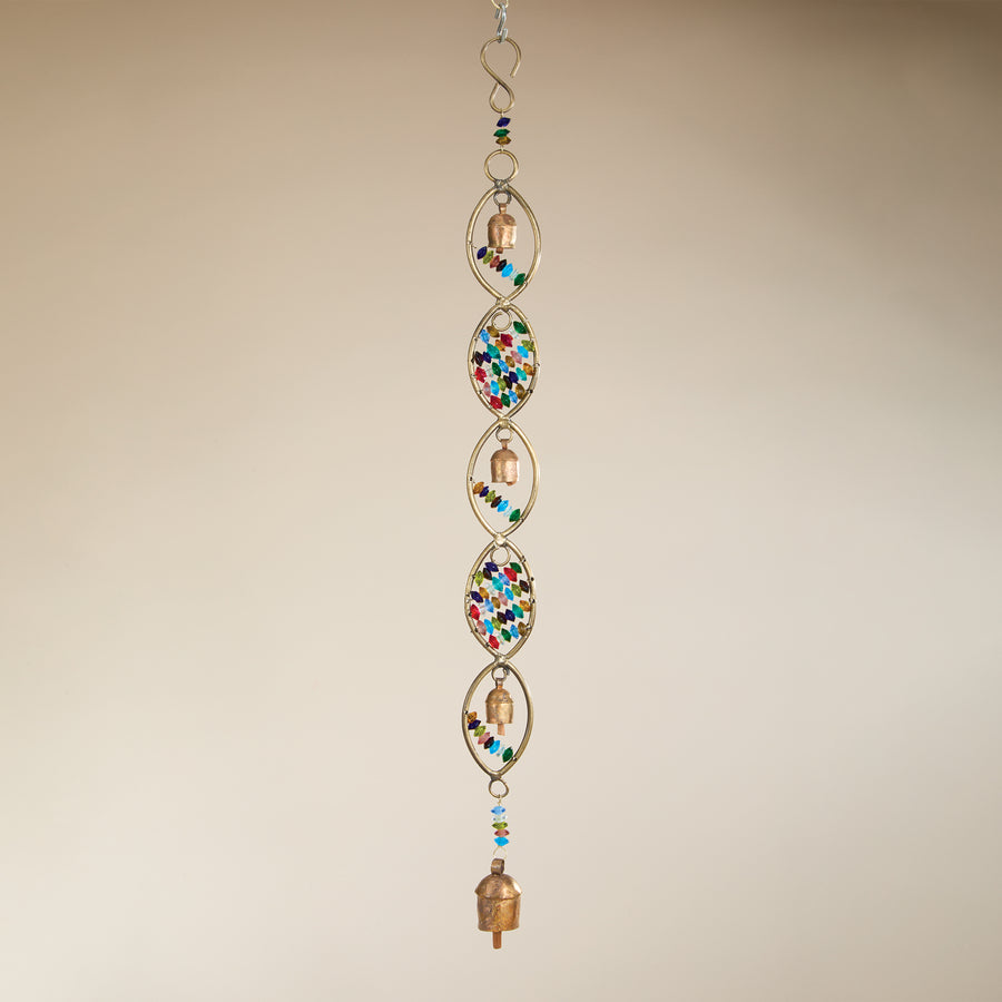 Twirls & Tones Beaded Wind Chime