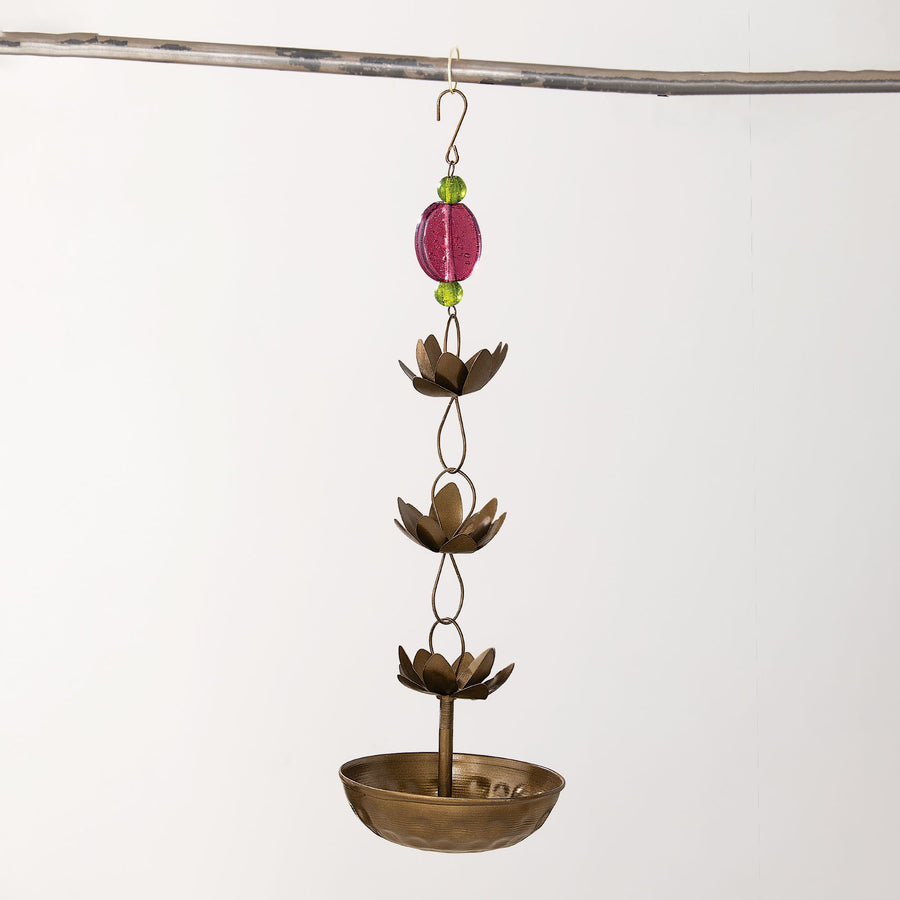 Hanging Lotus Trio With Bowl