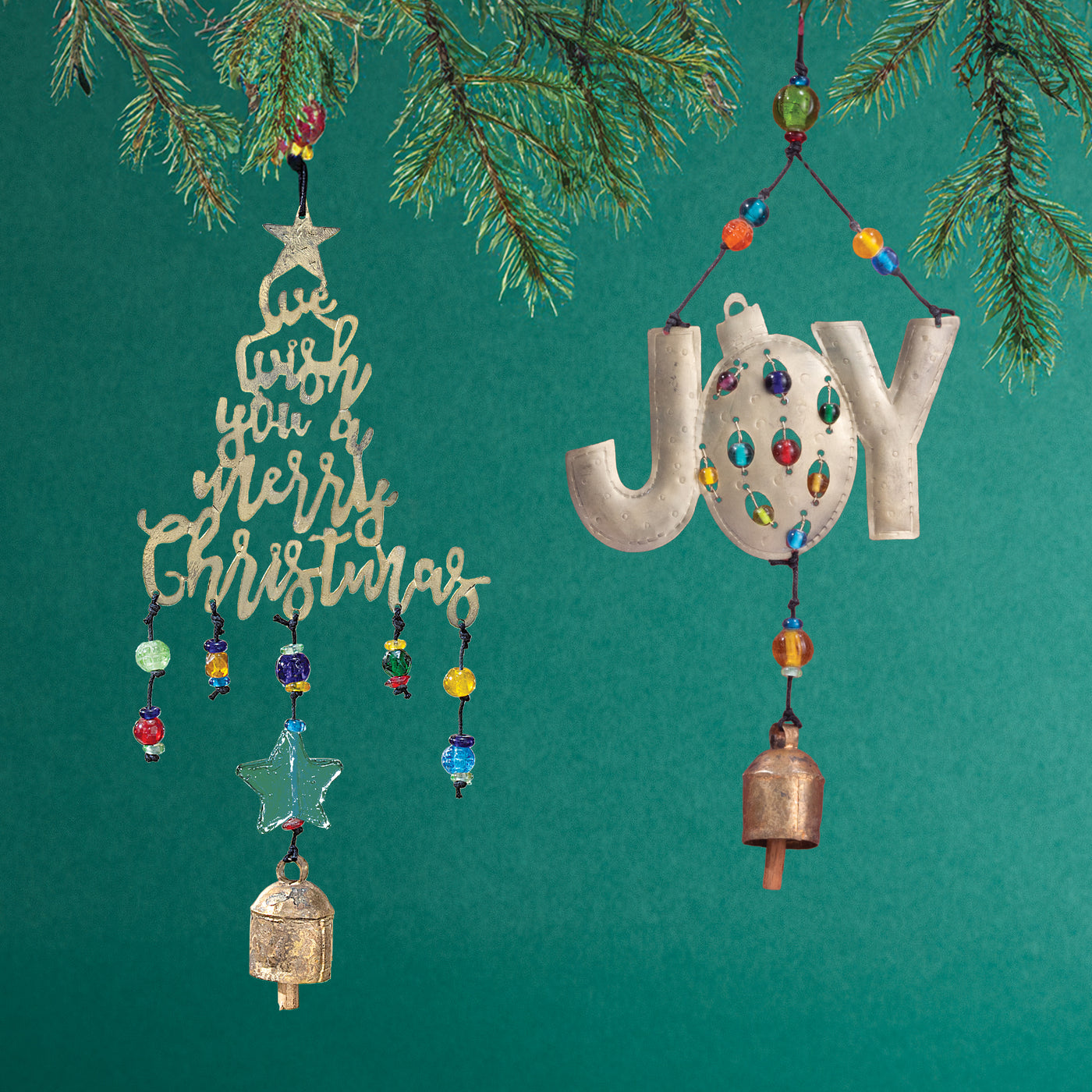 Hand-Cut Spread Joy Wind Chime