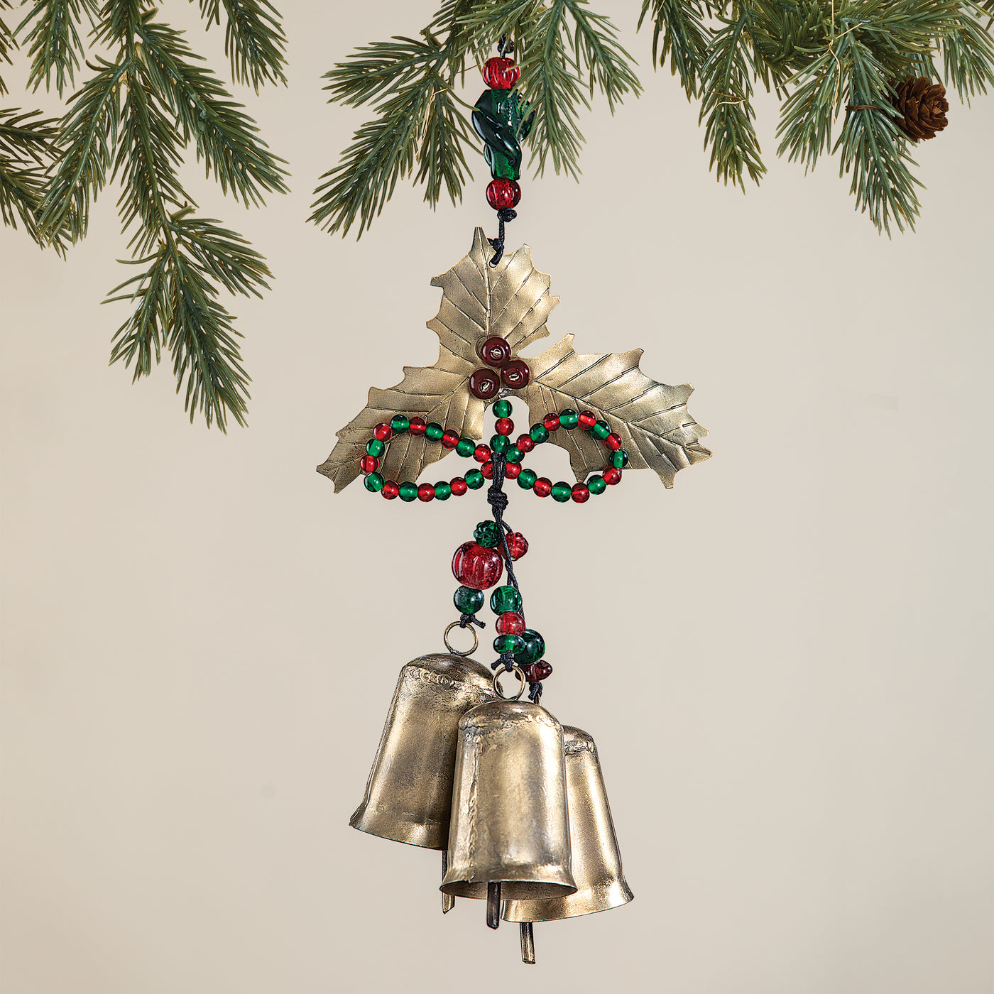Holly Bells Wind Chime