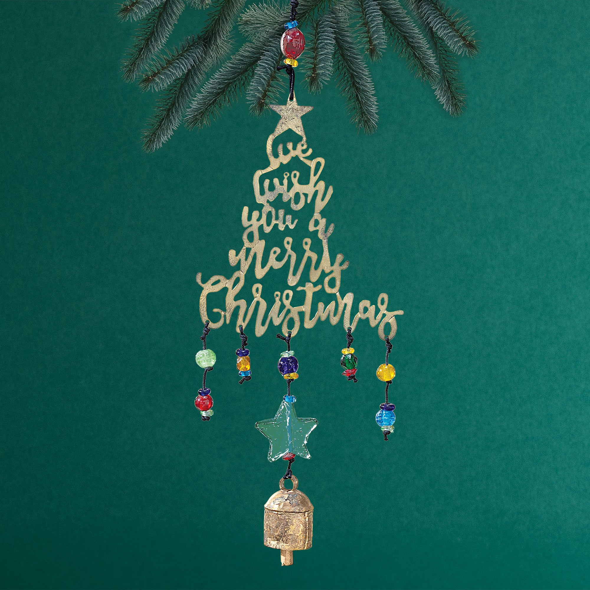 We Wish You A Merry Christmas Wind Chime