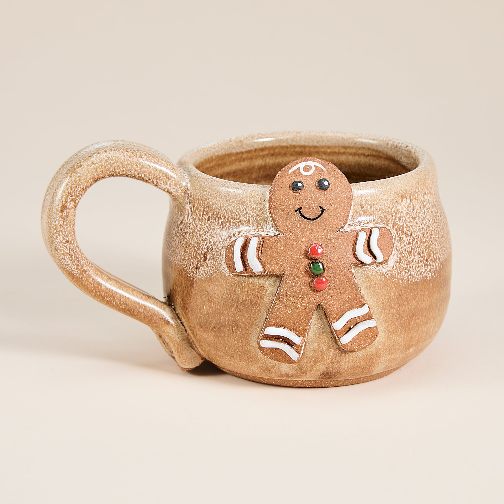 Gingerbread Man Mug, 14oz. (Preorder)