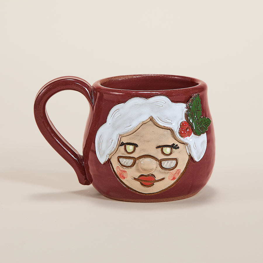 Mrs. Santa Mug, 14oz. (Preorder)