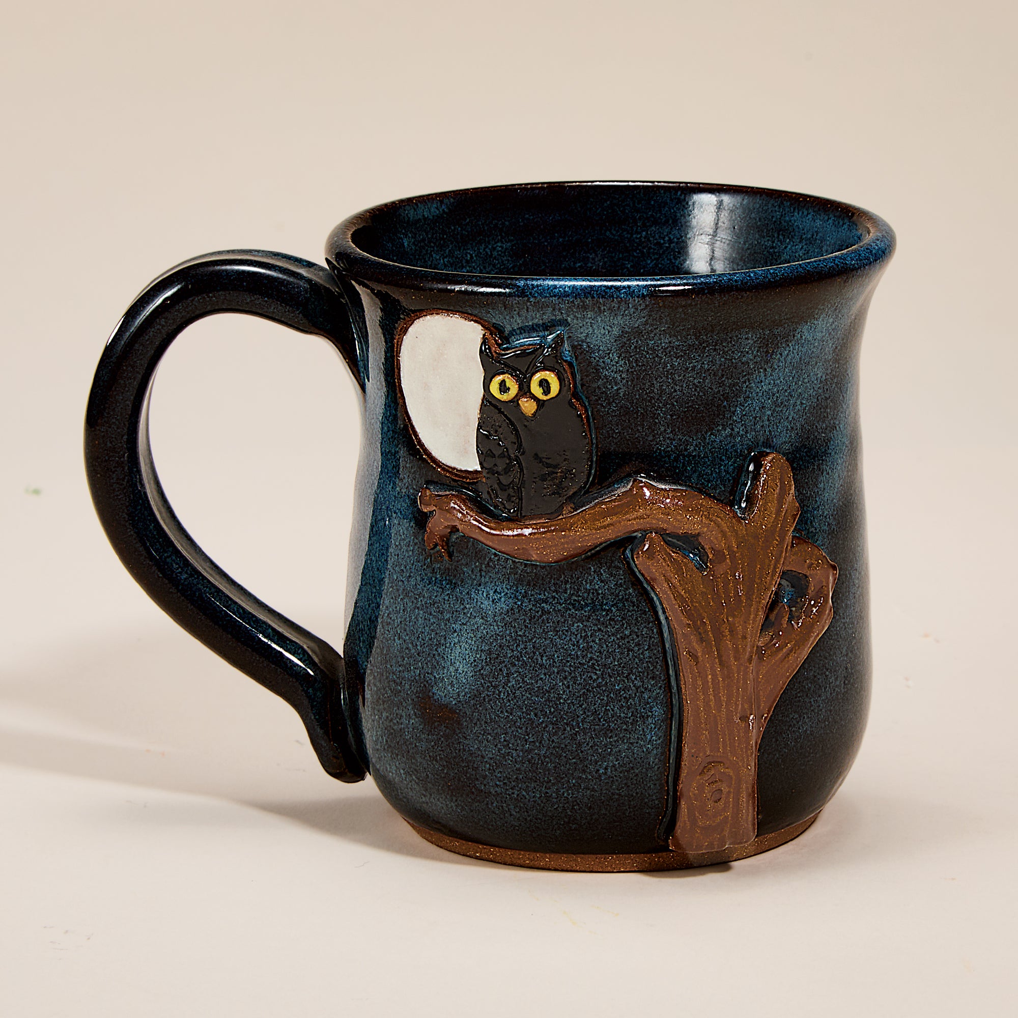 Owl & Moon Mug, 14oz.