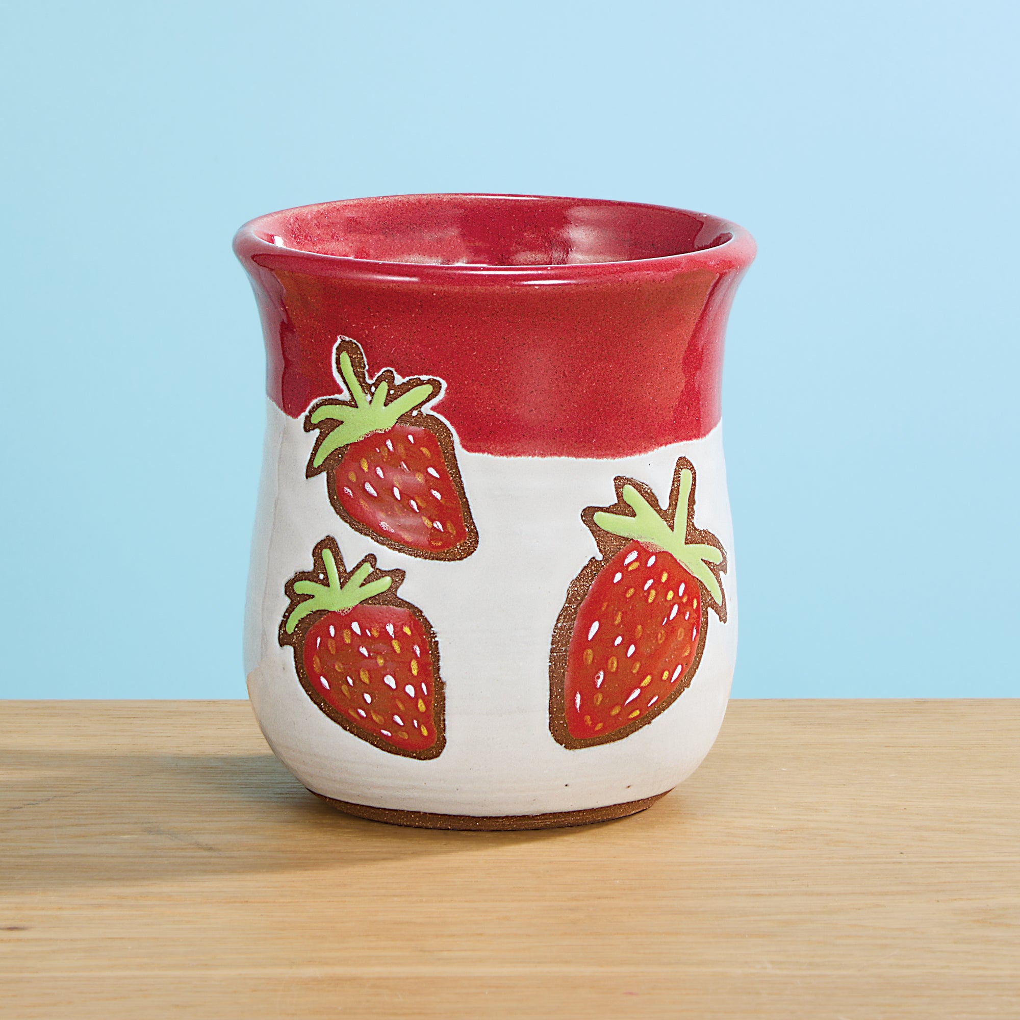 Strawberries Mug, 14oz.