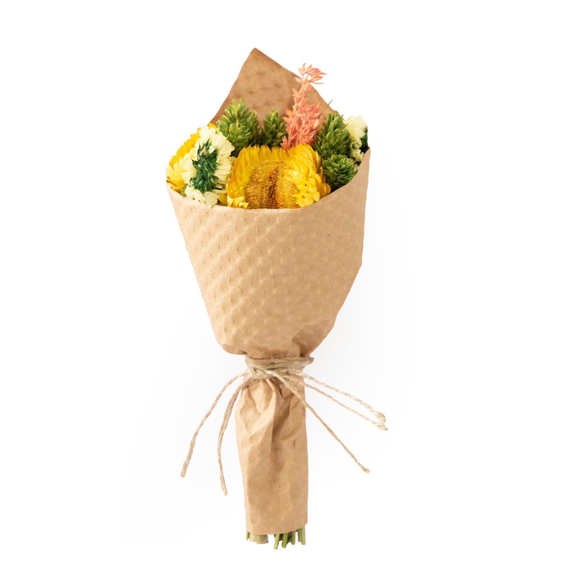 Mini Golden Glow Floral Bouquet Bundle