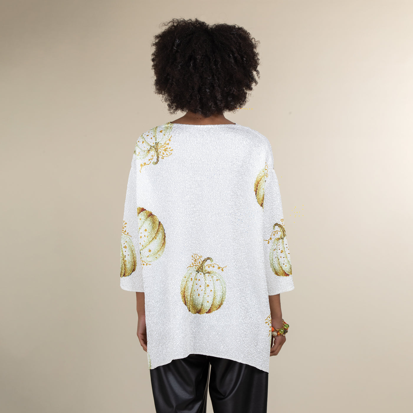 Pretty Pumpkins Crinkle Tunic