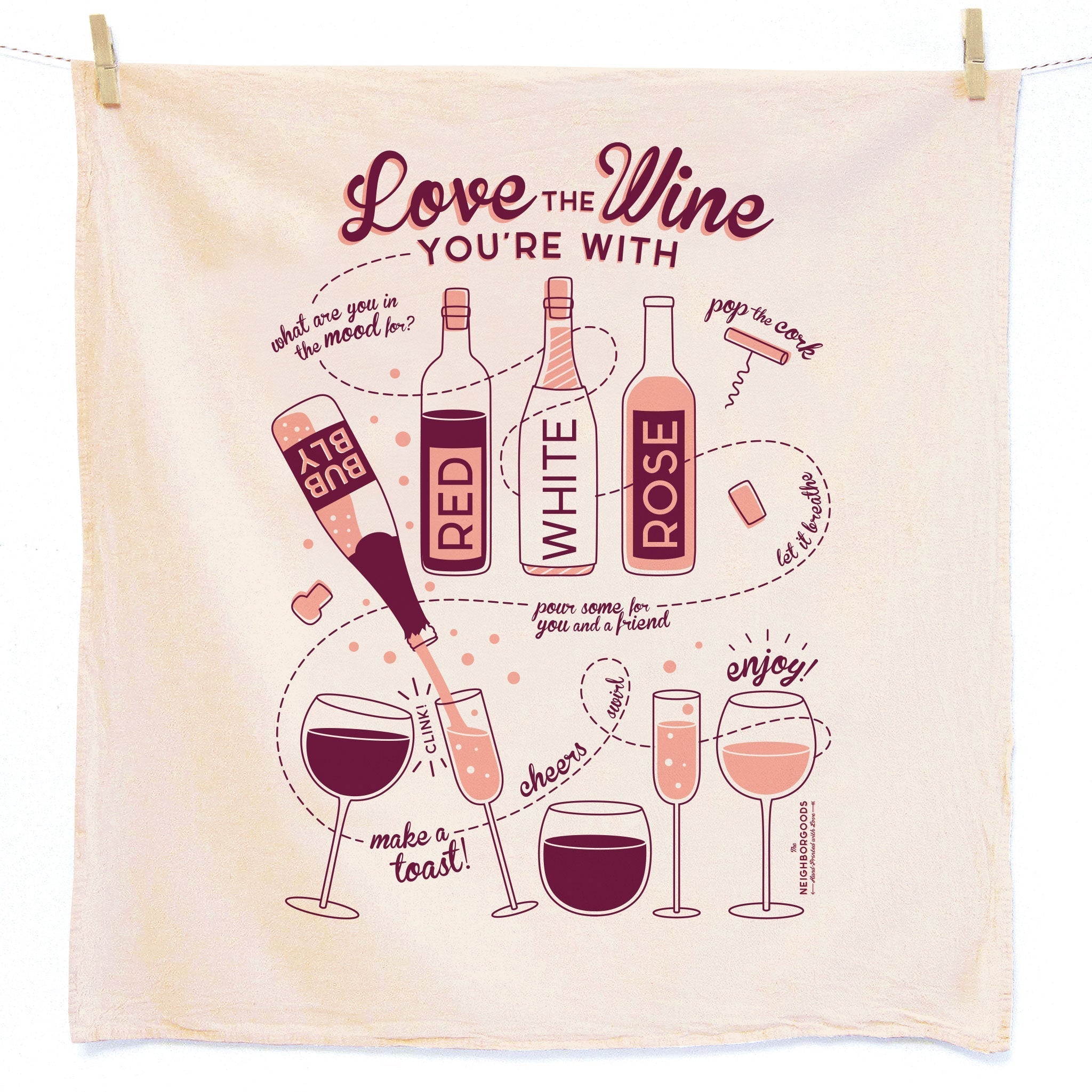 Wine Dish Towel