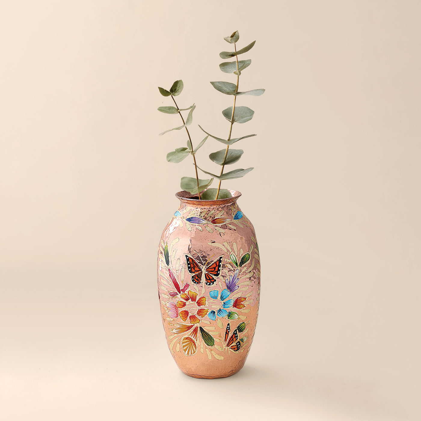 Golden Garden Bud Vase