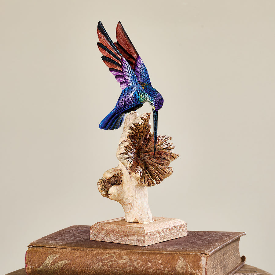 Hovering Hummingbird Sculpture
