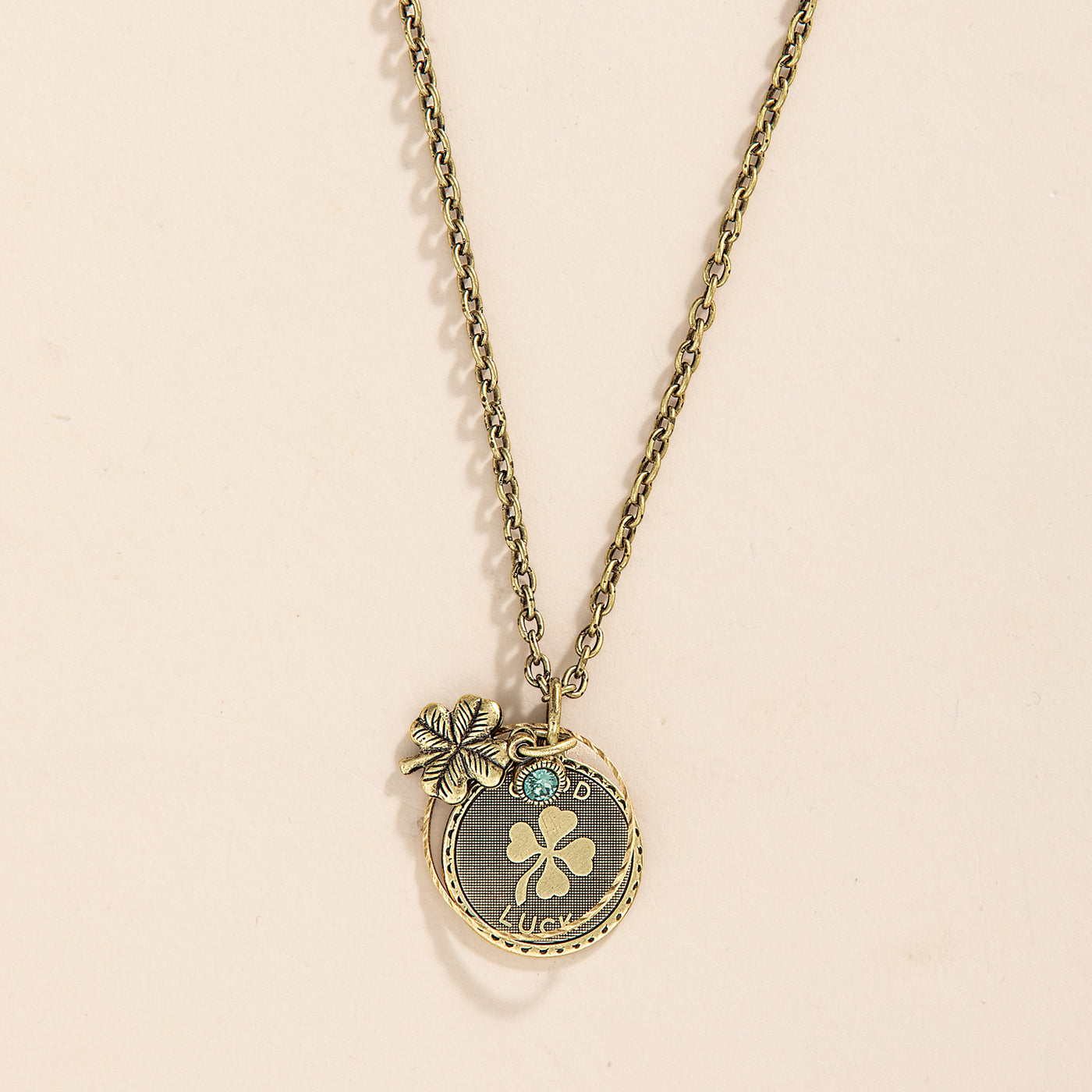 Lucky Clovers Pendant Necklace
