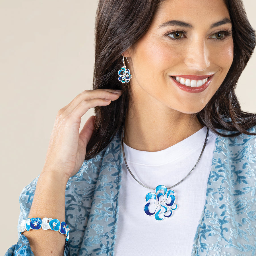 Twirly Flower Earrings