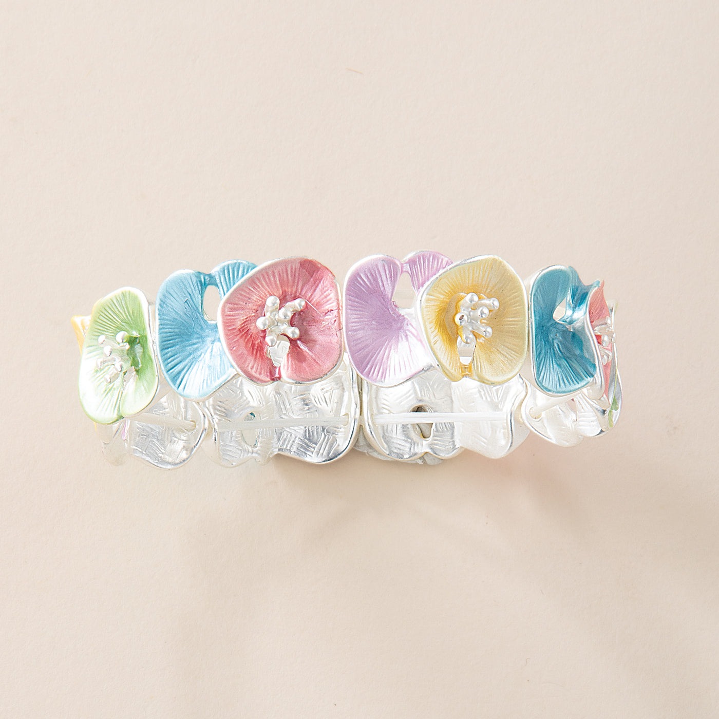 Lovely Lily Pad Rainbow Bracelet