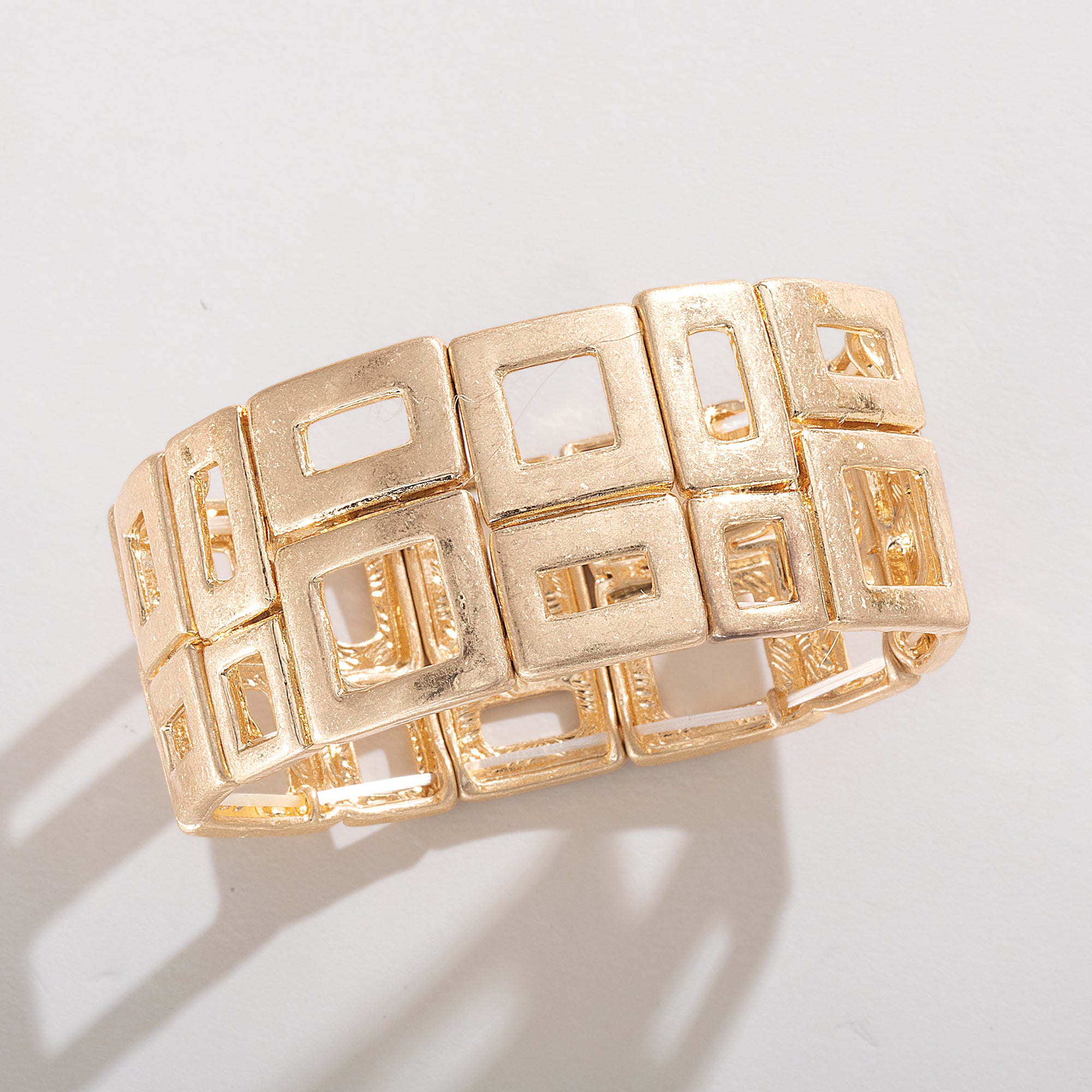 Taking Shapes Textured Bracelet (Preorder)