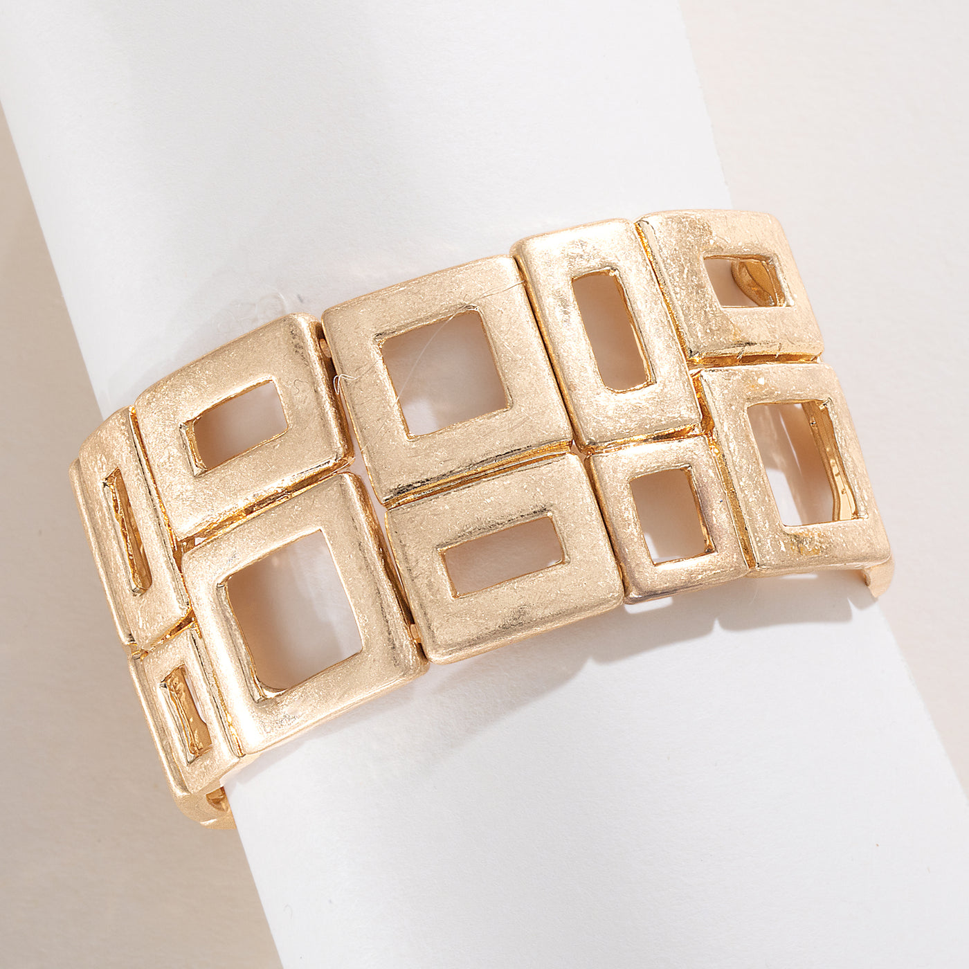 Taking Shapes Textured Bracelet (Preorder)