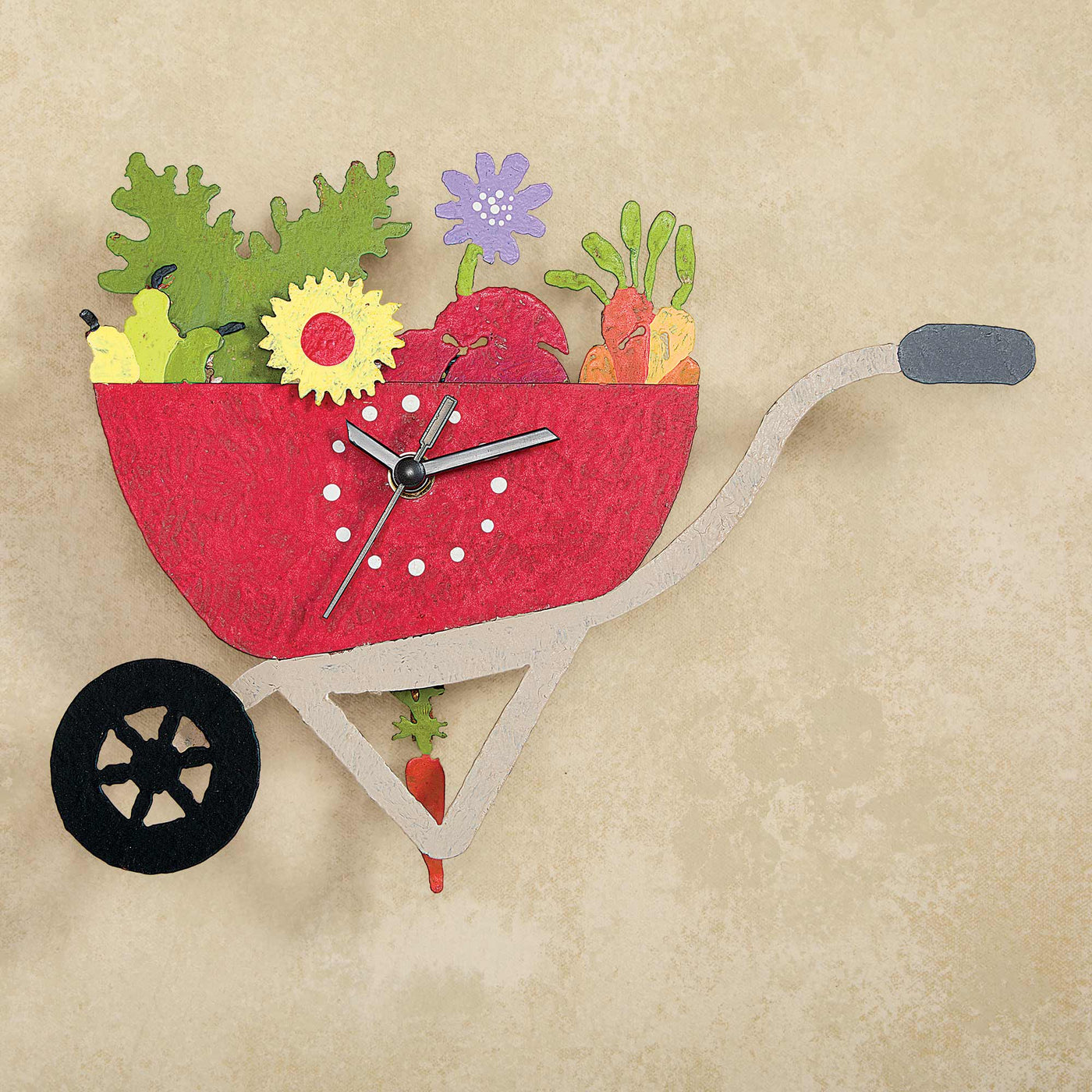 Garden Treasures Whimsical Wall Clock