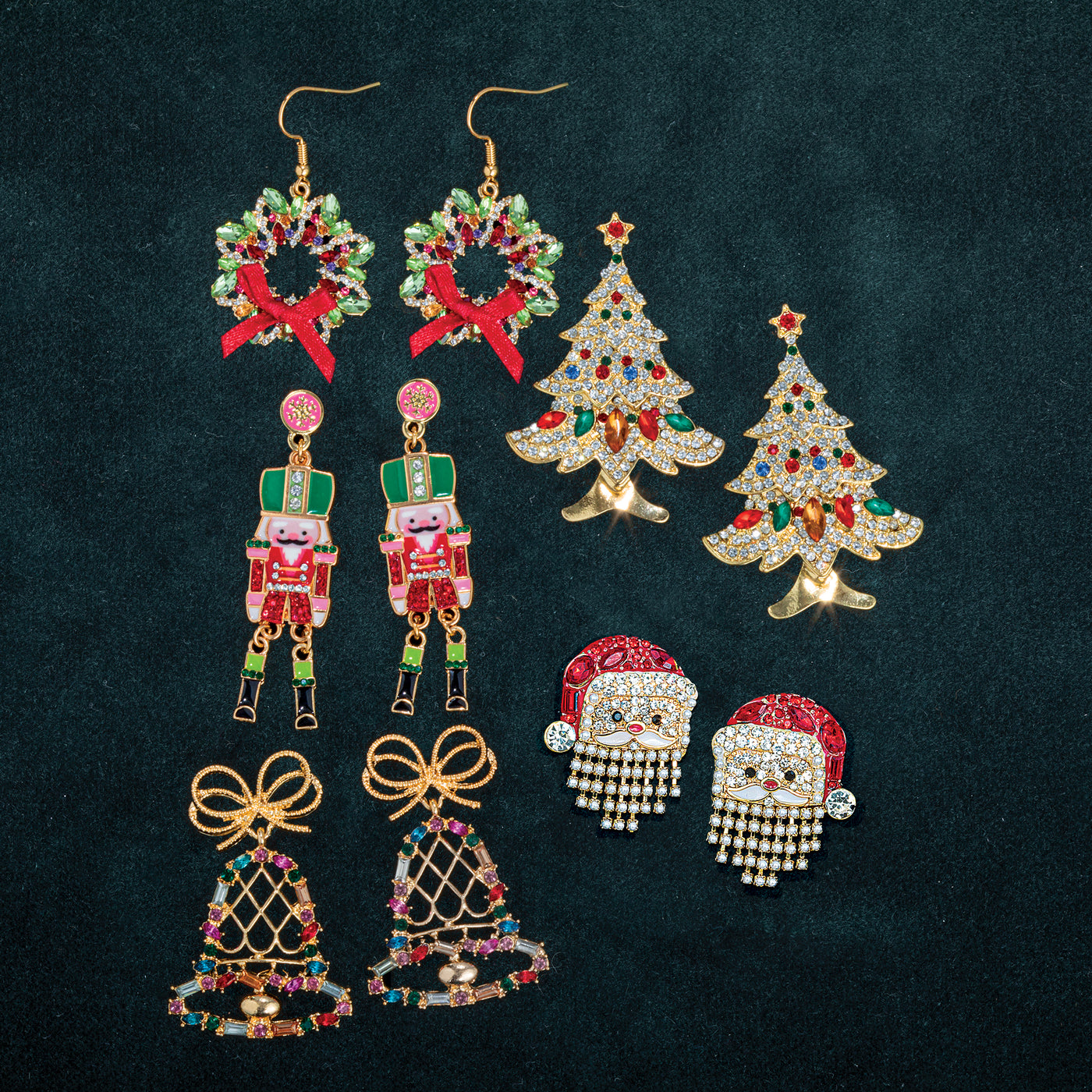Snowflake Nutcracker Earrings