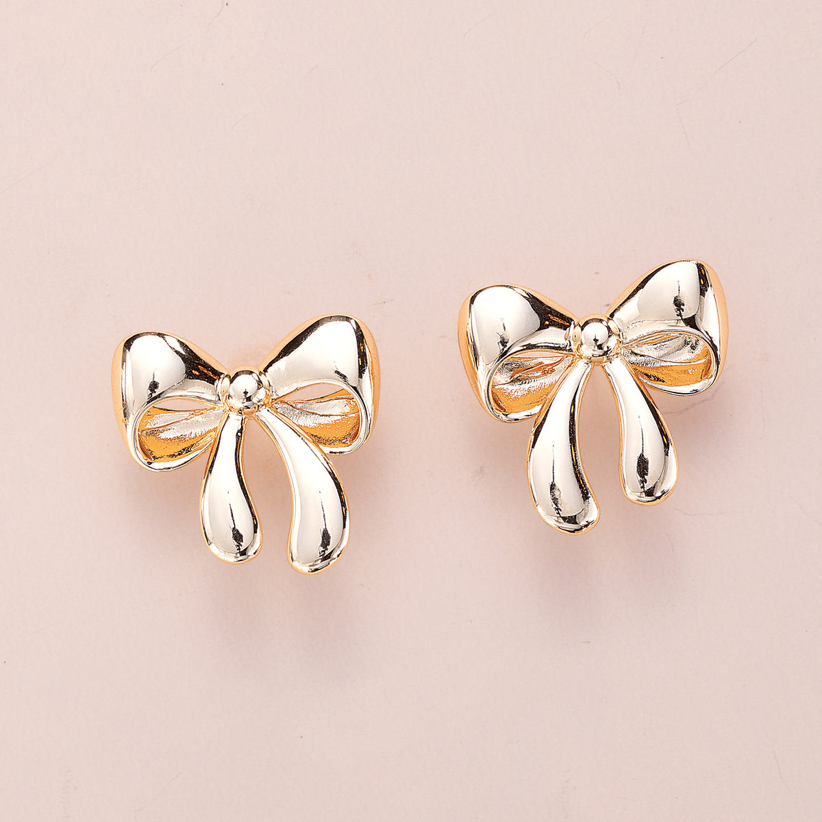Golden Bow Earrings (Preorder)