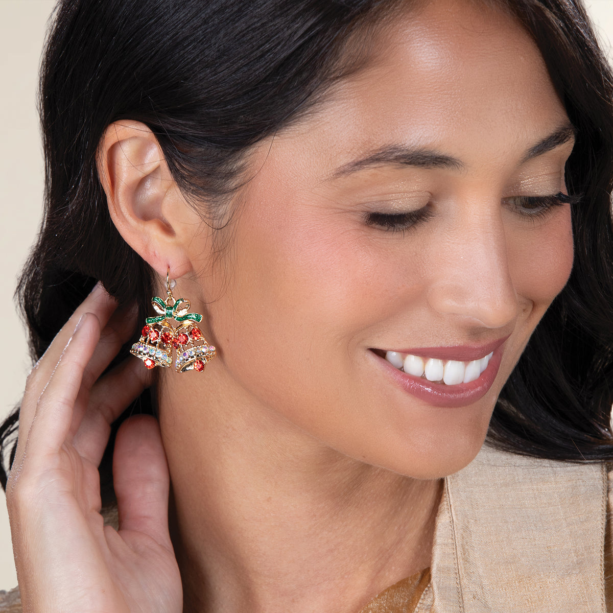 Christmas Bell Earrings (Preorder)