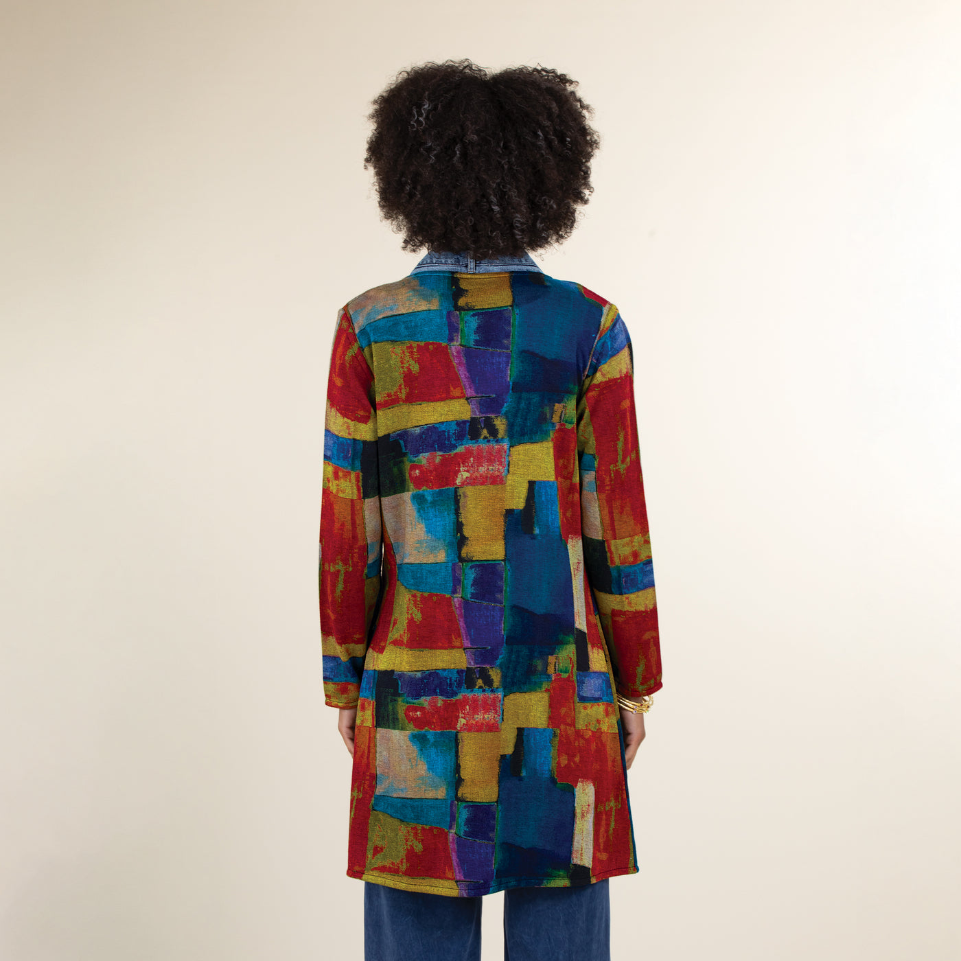 Colored Cobblestones Reversible Jacket