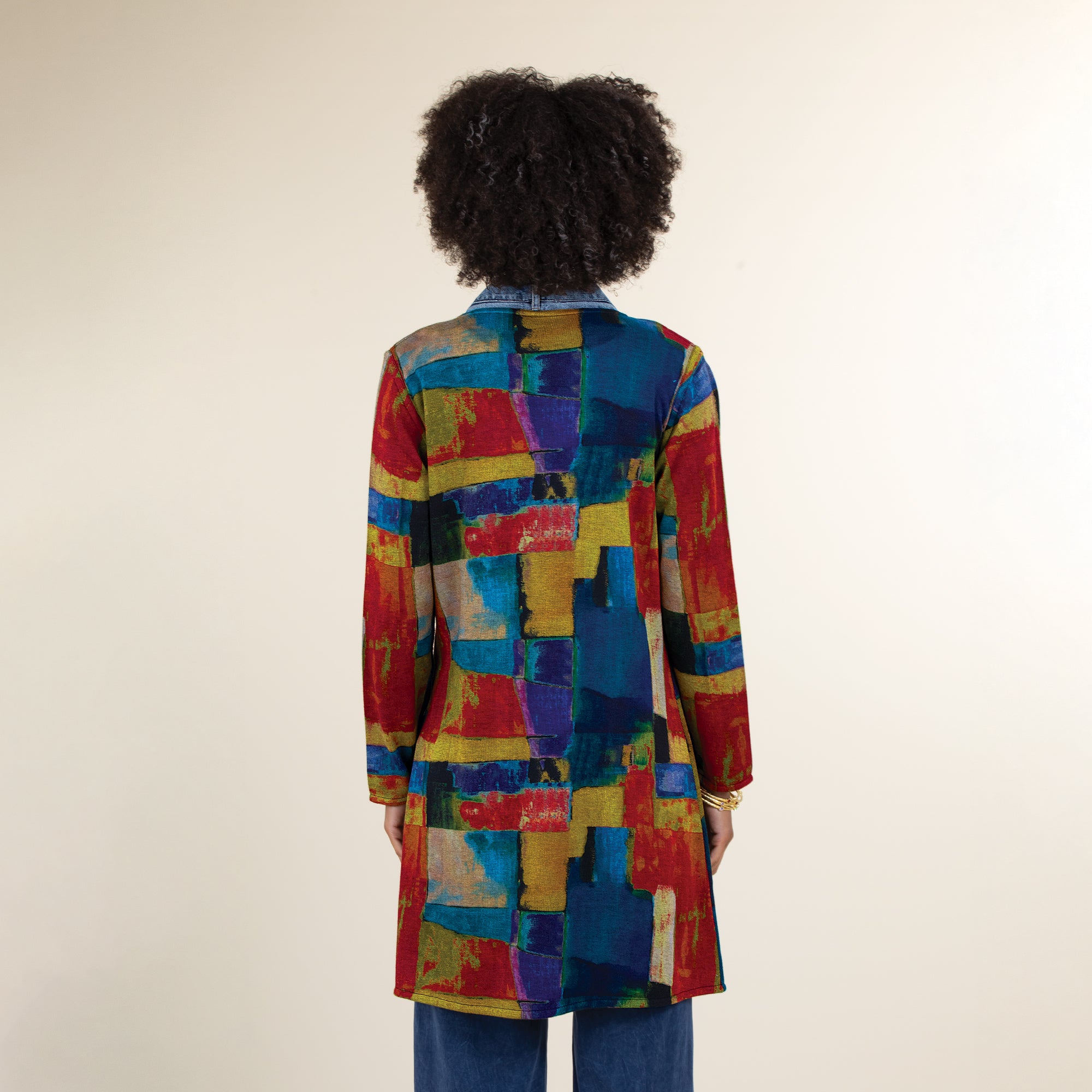 Colored Cobblestones Reversible Jacket