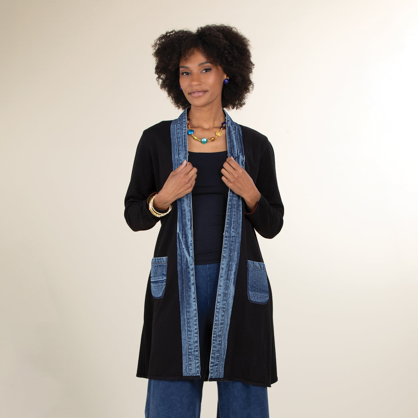 Colored Cobblestones Reversible Jacket