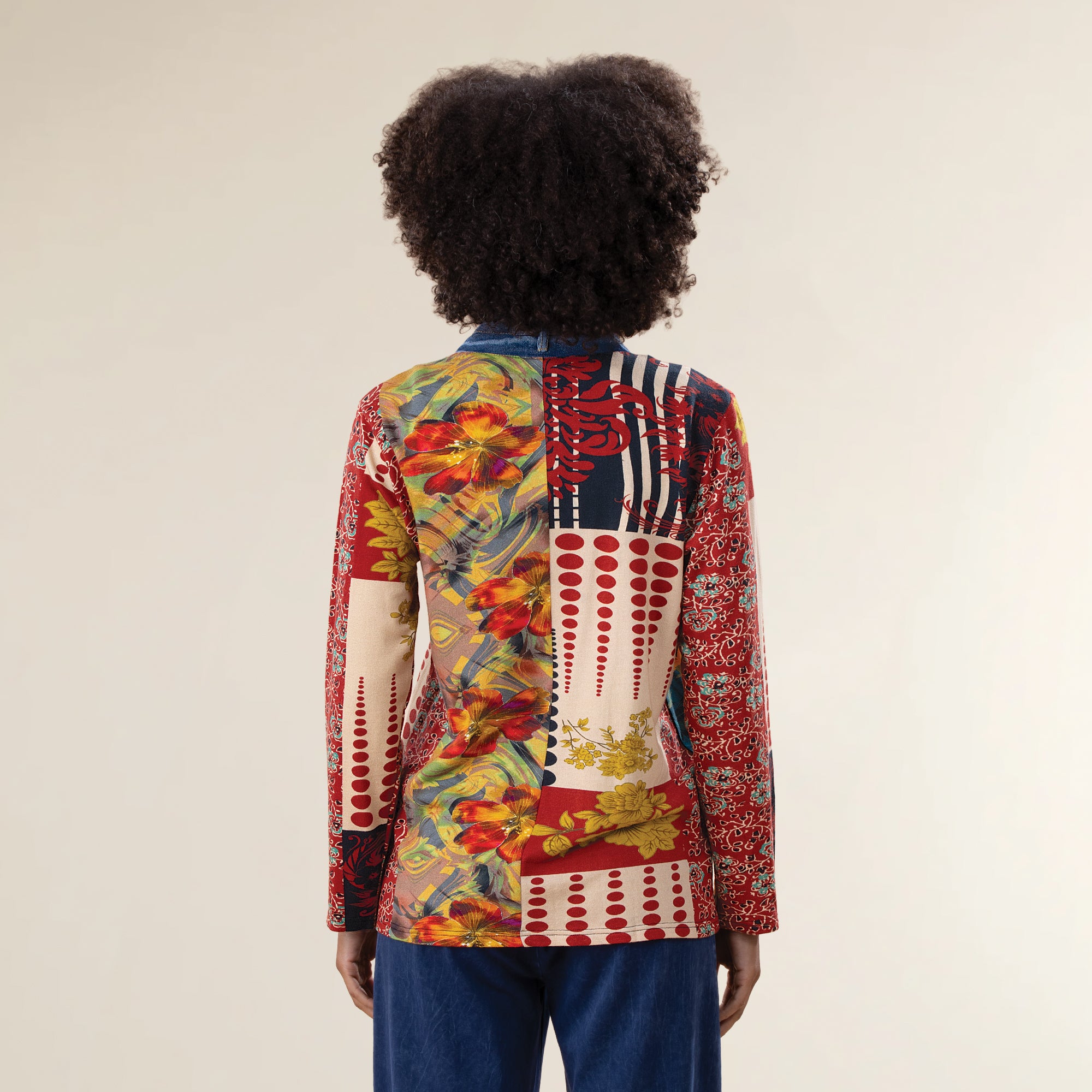 Boho Beauty Open-Front Jacket