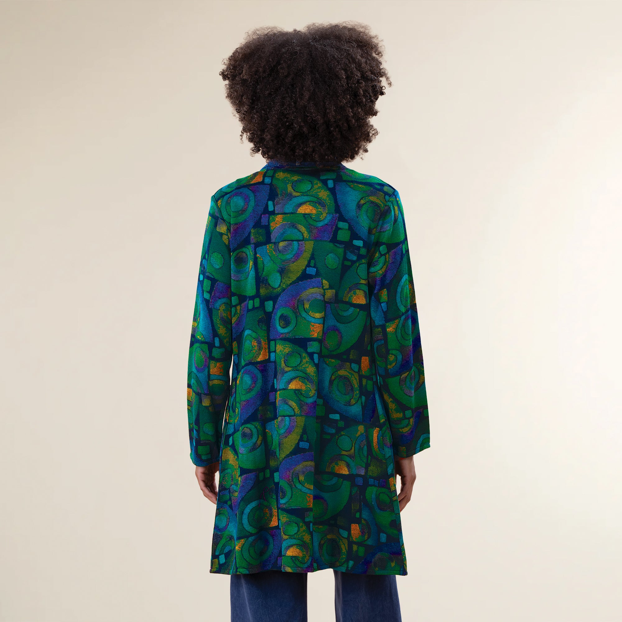 Pretty As a Peacock Reversible Jacket
