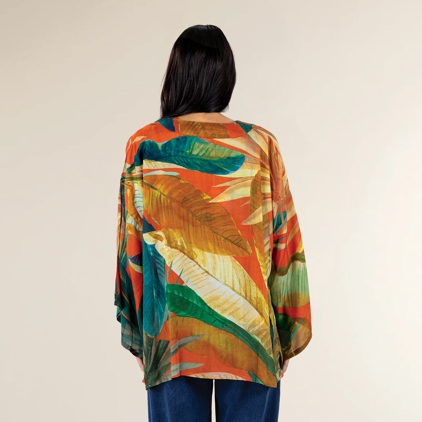 Painted Palms Kimono
