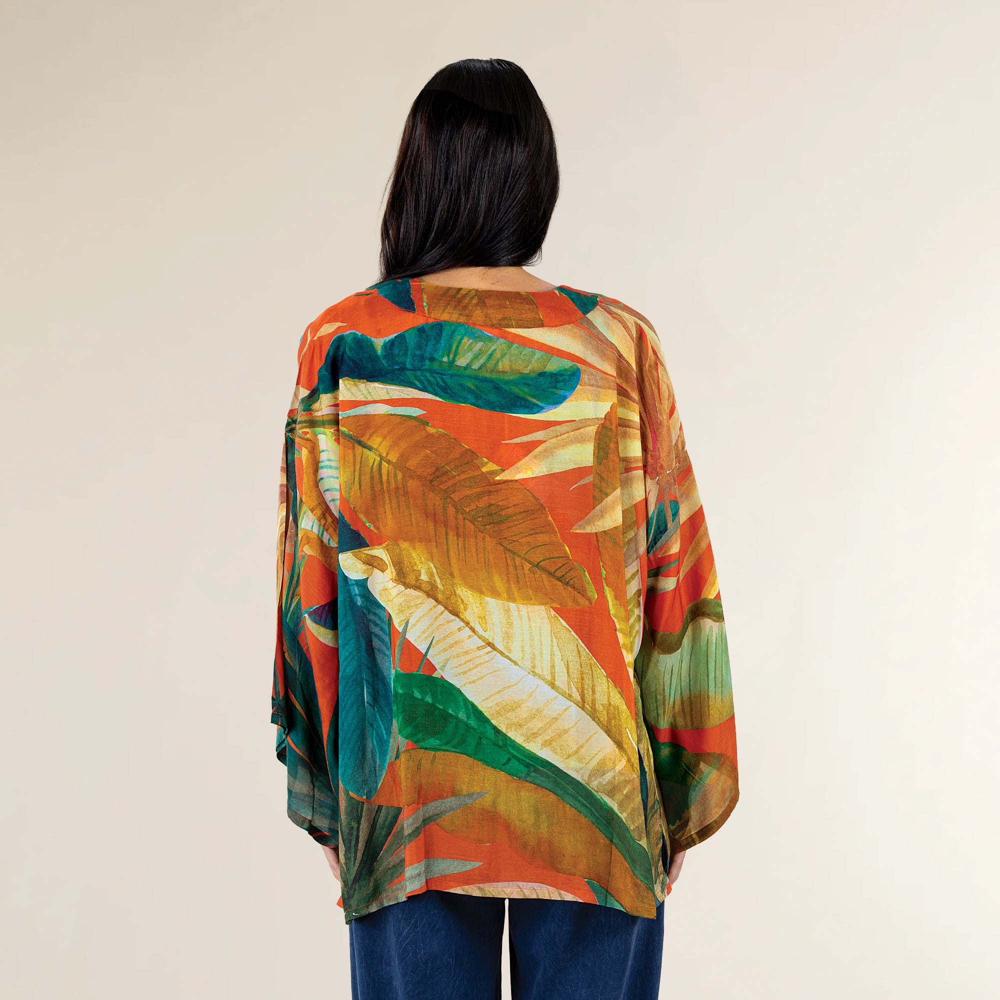Painted Palms Kimono