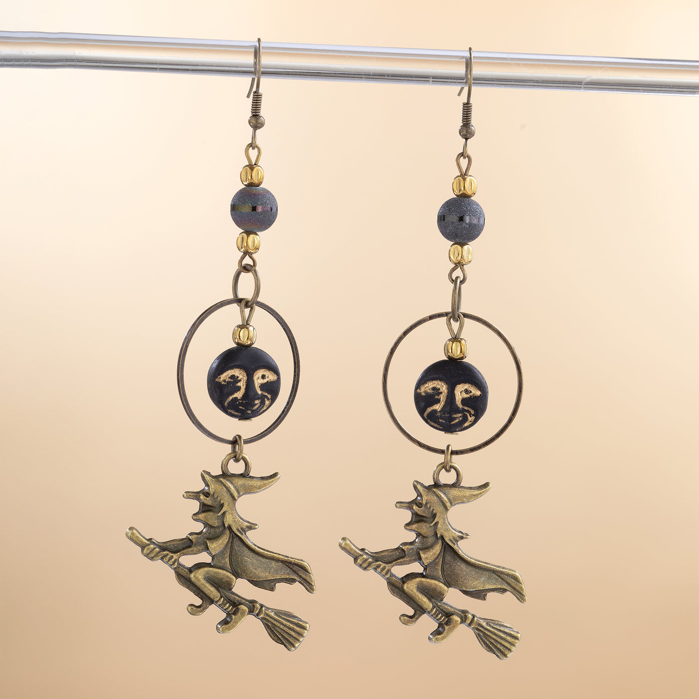 To the Moon Witch Earrings (Preorder)
